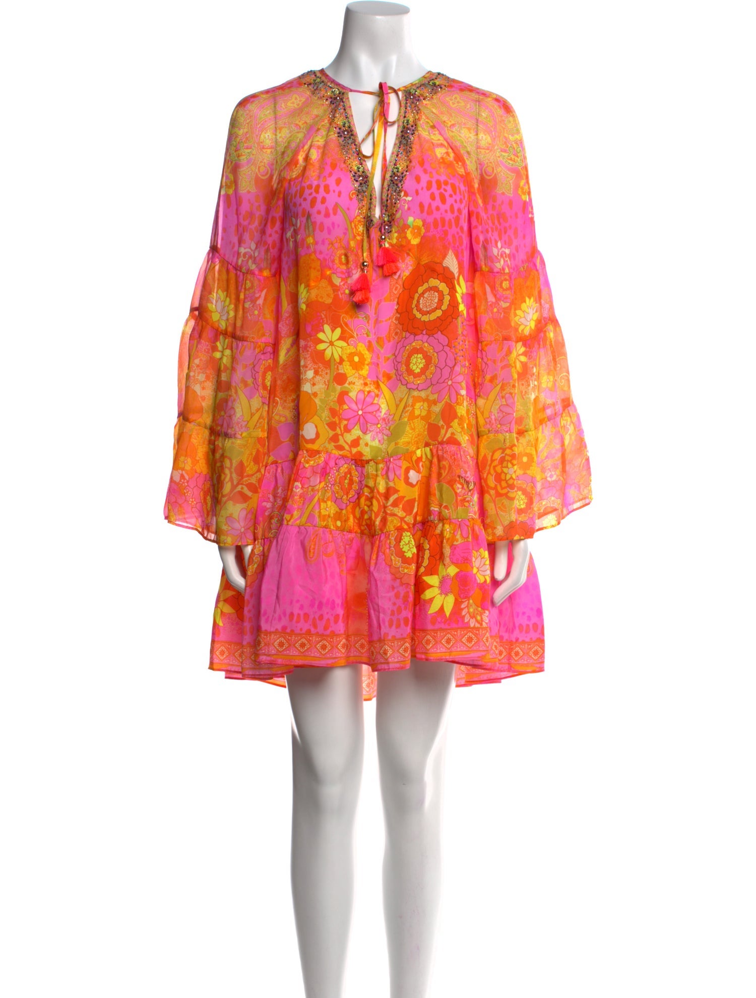 Camilla Silk Mini Dress