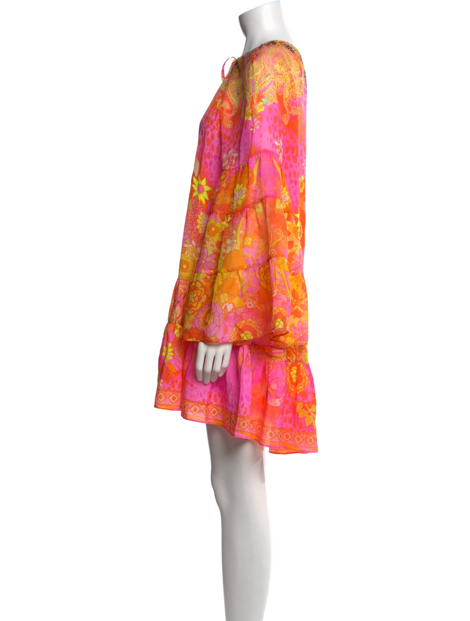 Camilla Silk Mini Dress