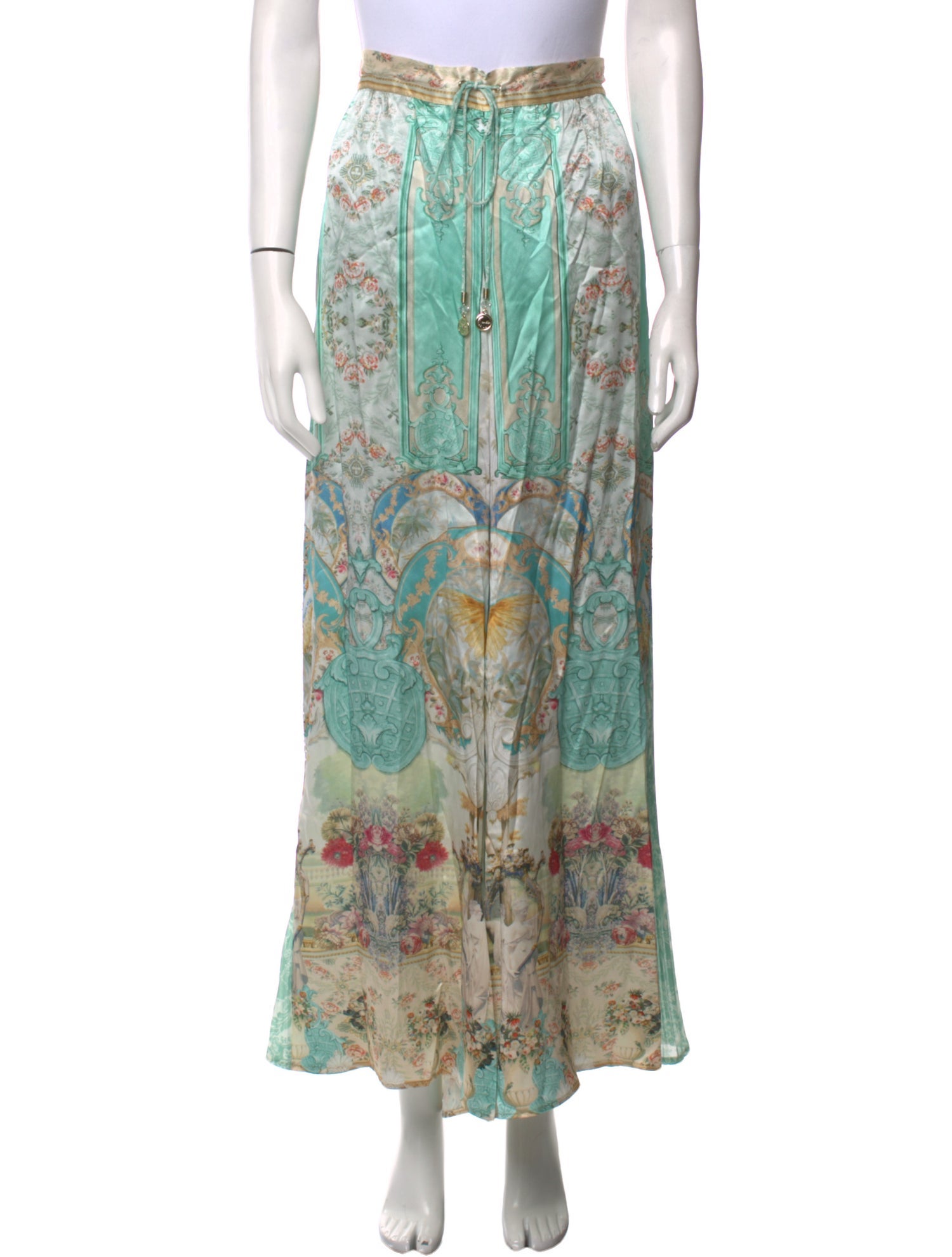 Camilla Silk Wide Leg Pants