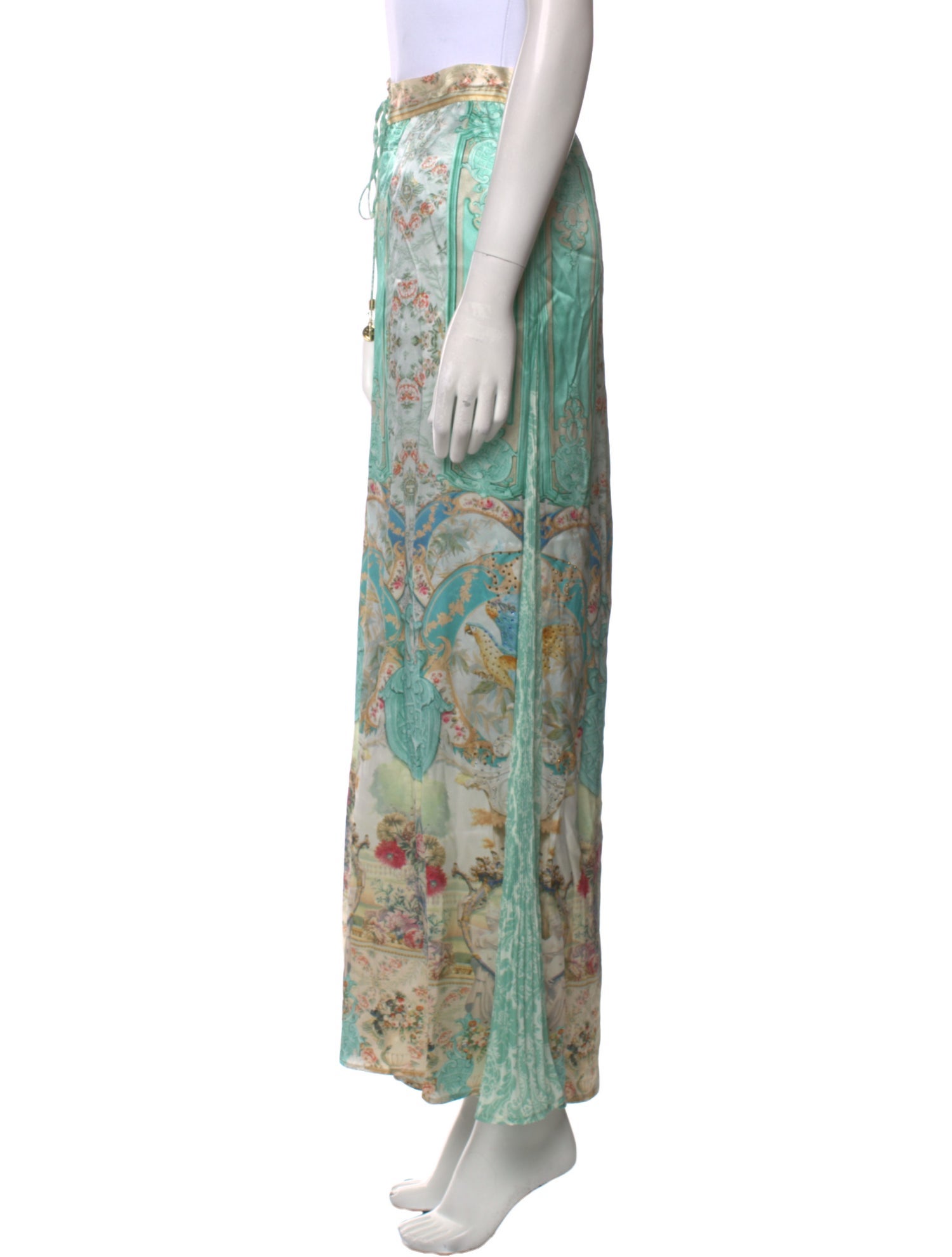 Camilla Silk Wide Leg Pants