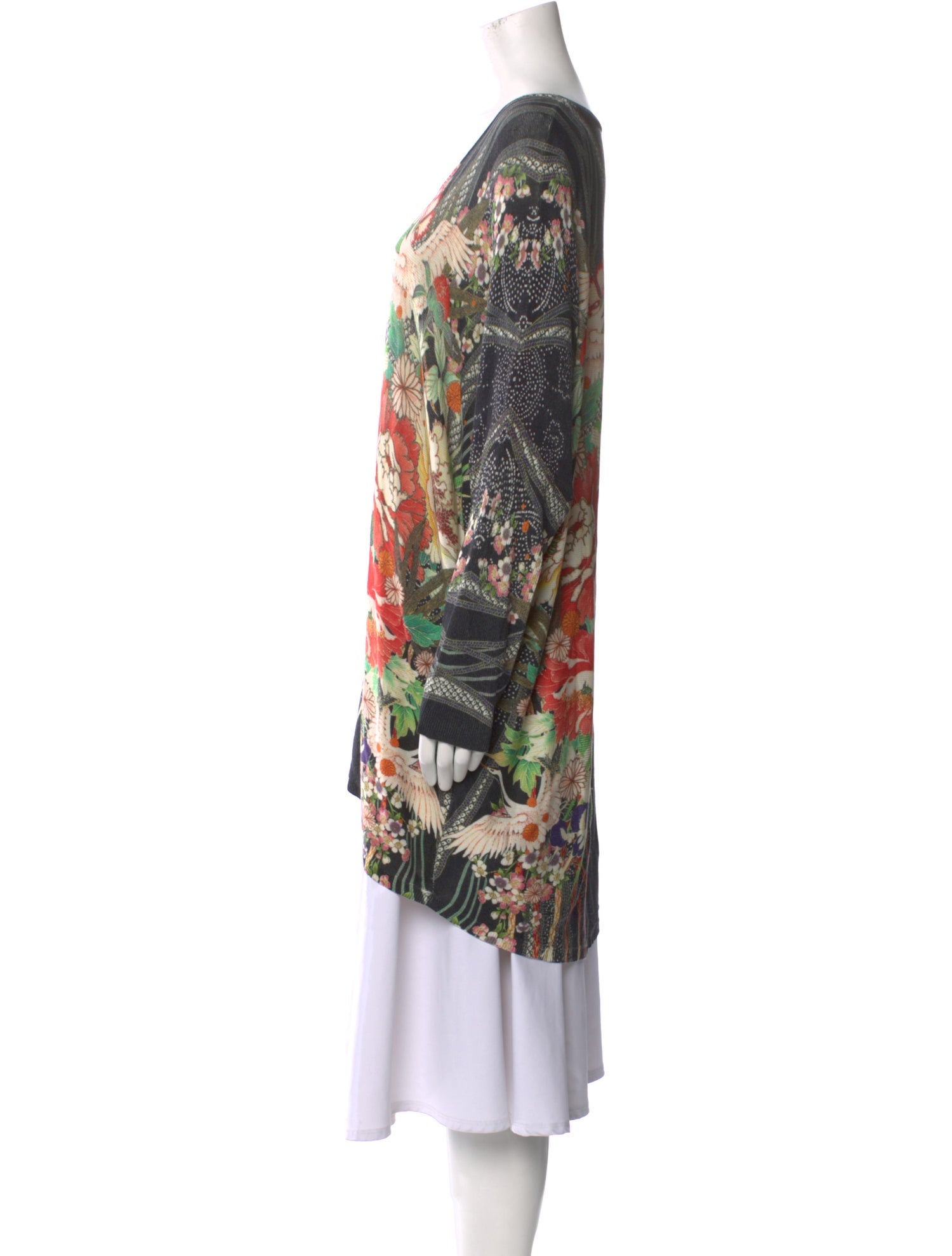 Camilla Printed Scoop Neck Tunic