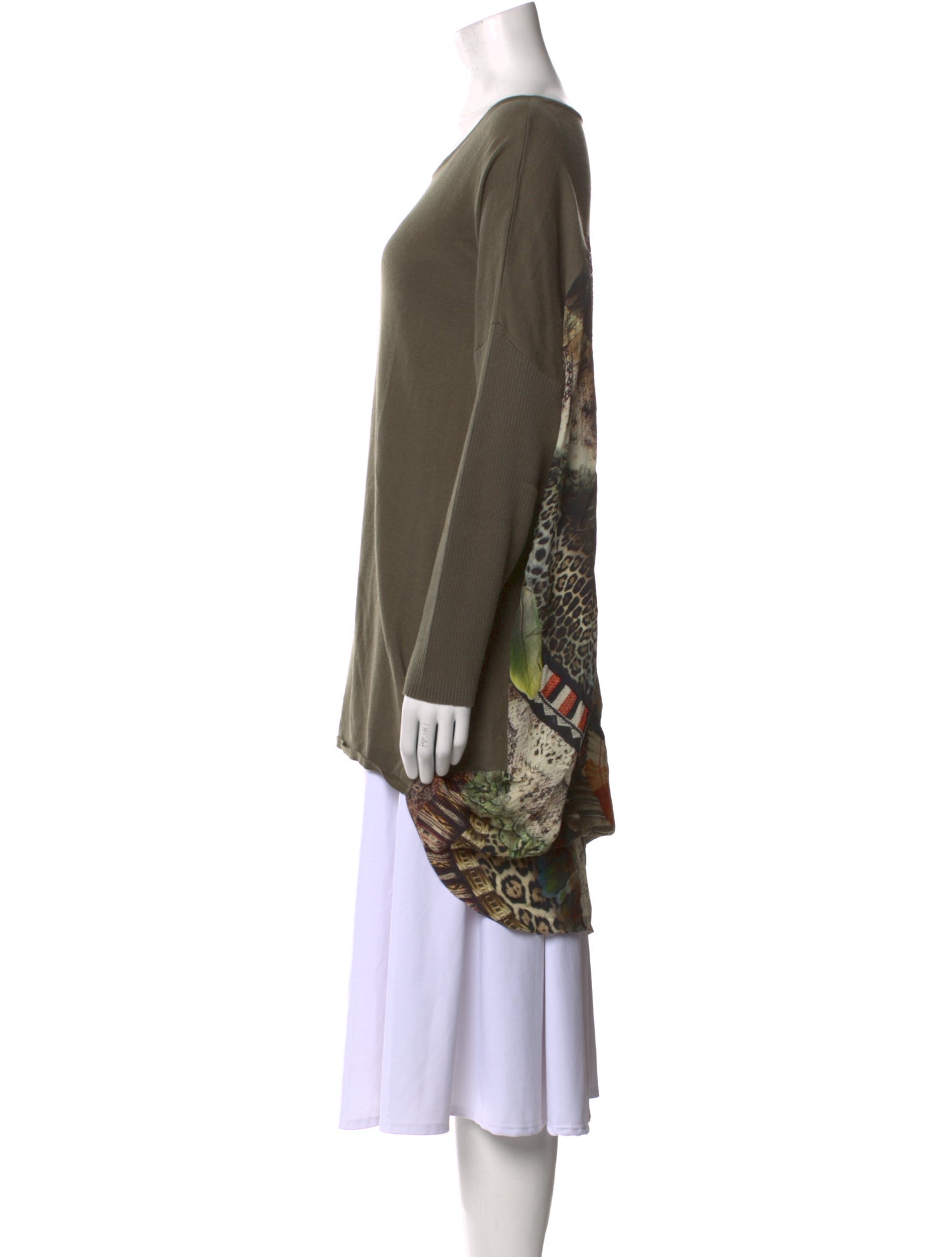 Camilla Scoop Neck Long Sleeve Tunic