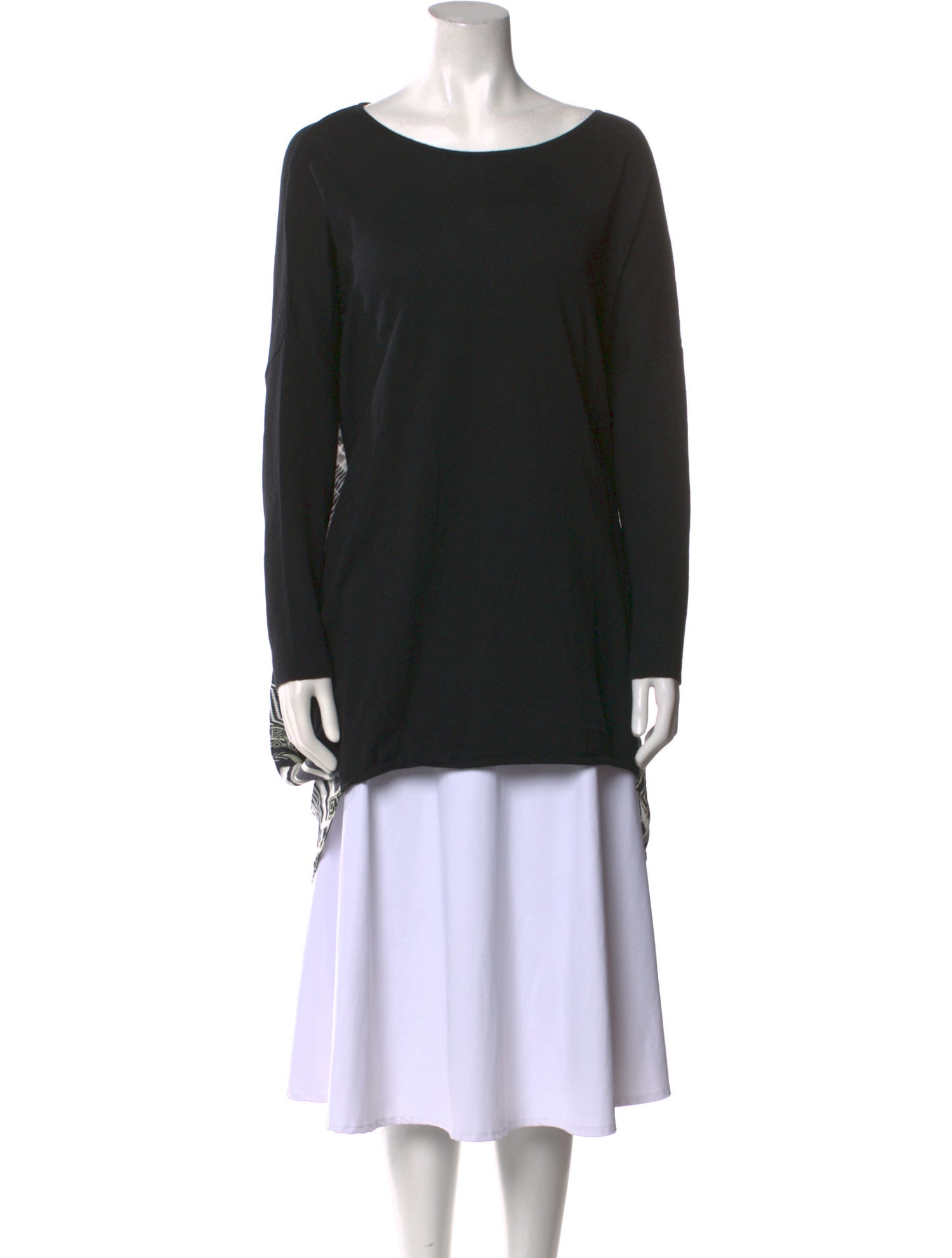 Camilla Bateau Neckline Knee-Length Dress