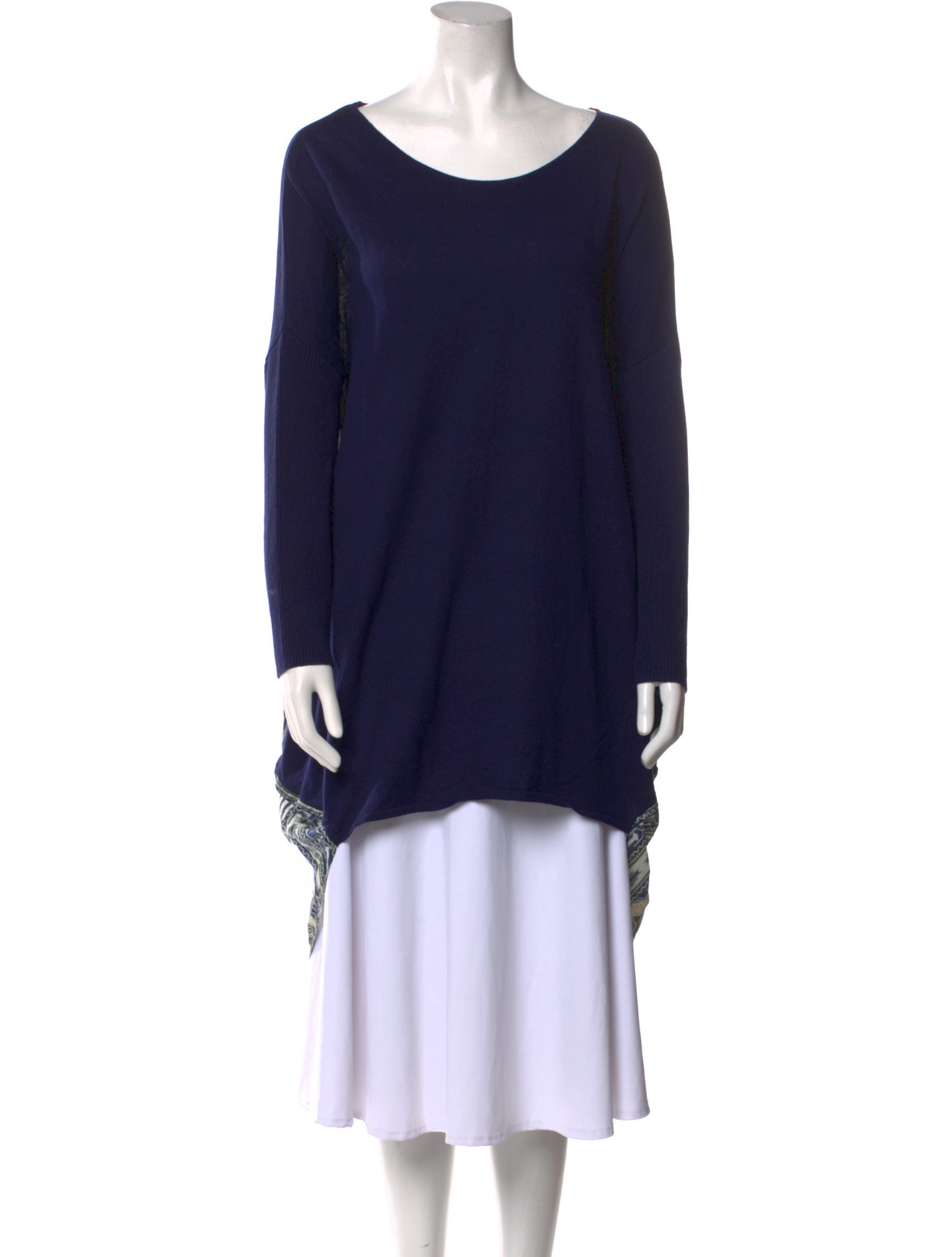 Camilla Scoop Neck Knee-Length Dress