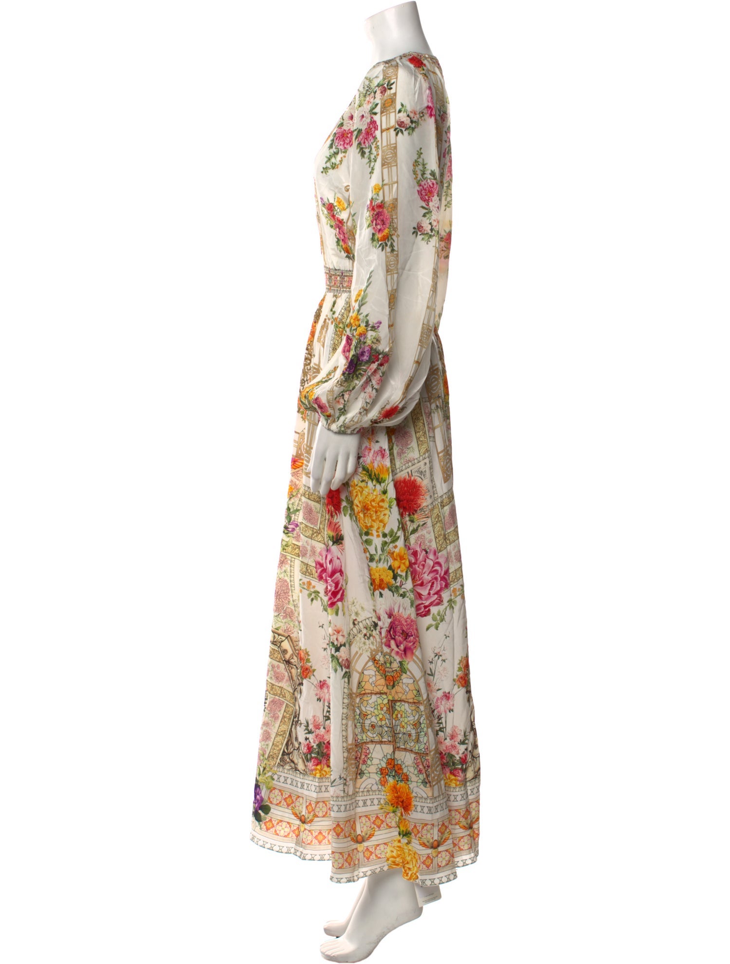 Camilla Silk Long Dress