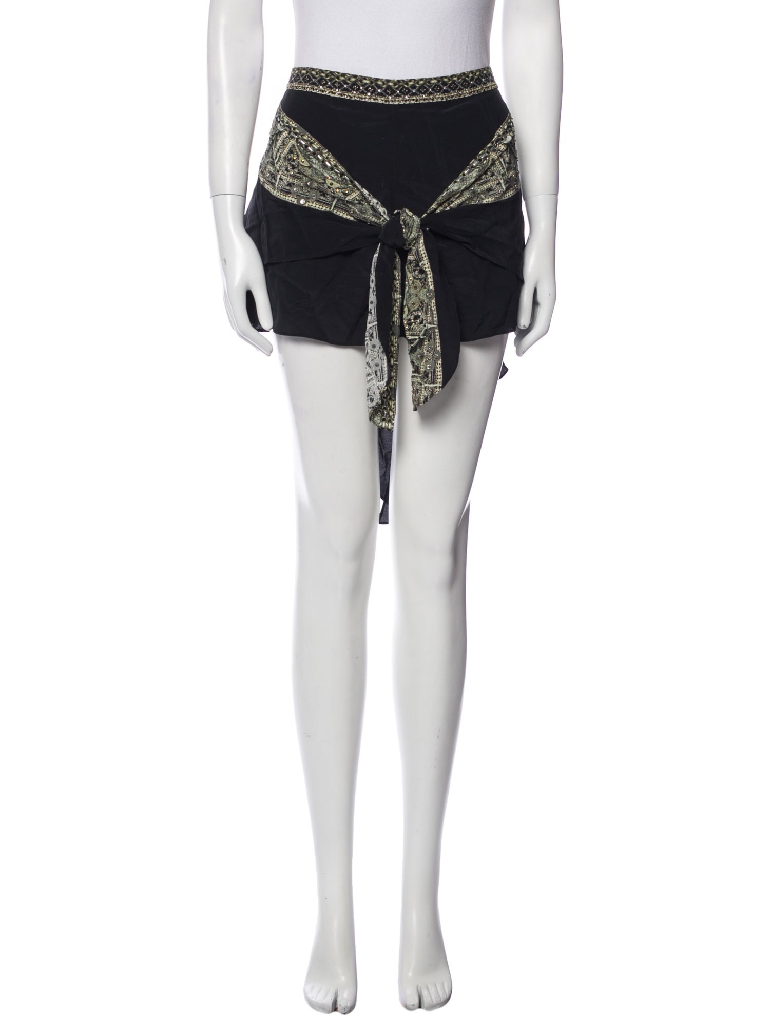 Camilla Silk Mini Shorts