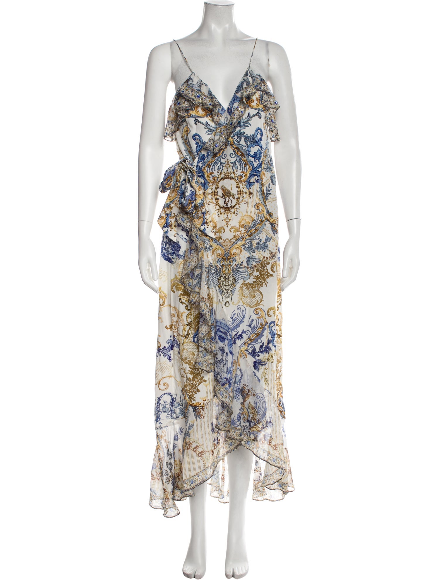 Camilla Silk Long Dress