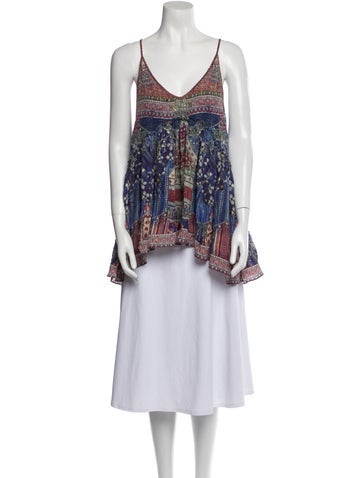 Camilla Tops Vintage Silk Tunic XL