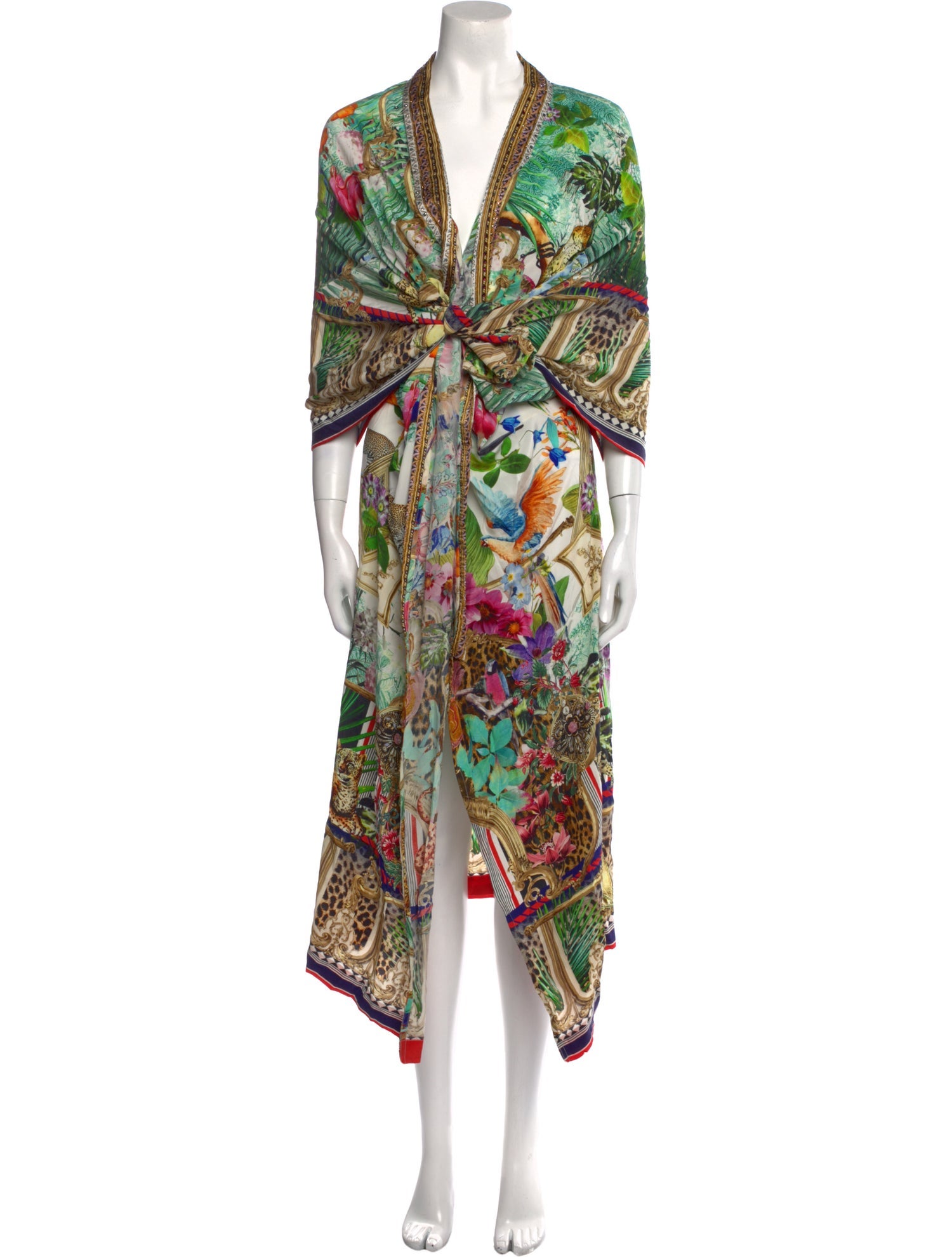 Camilla Silk Long Dress