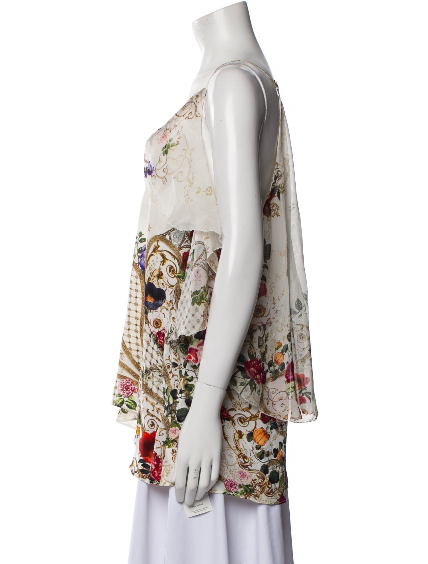 Camilla Silk Printed Blouse