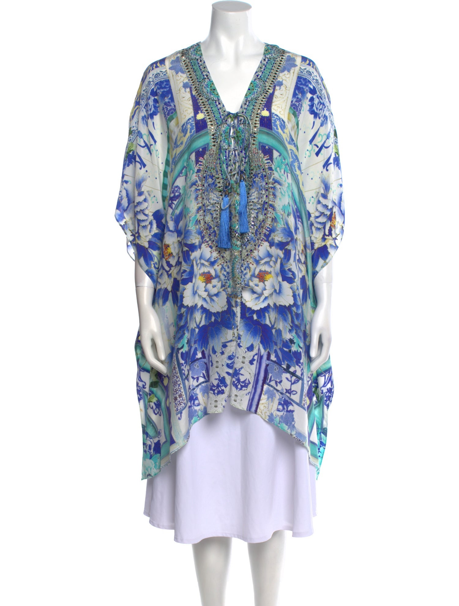 Camilla Silk Printed Tunic w/ Tags