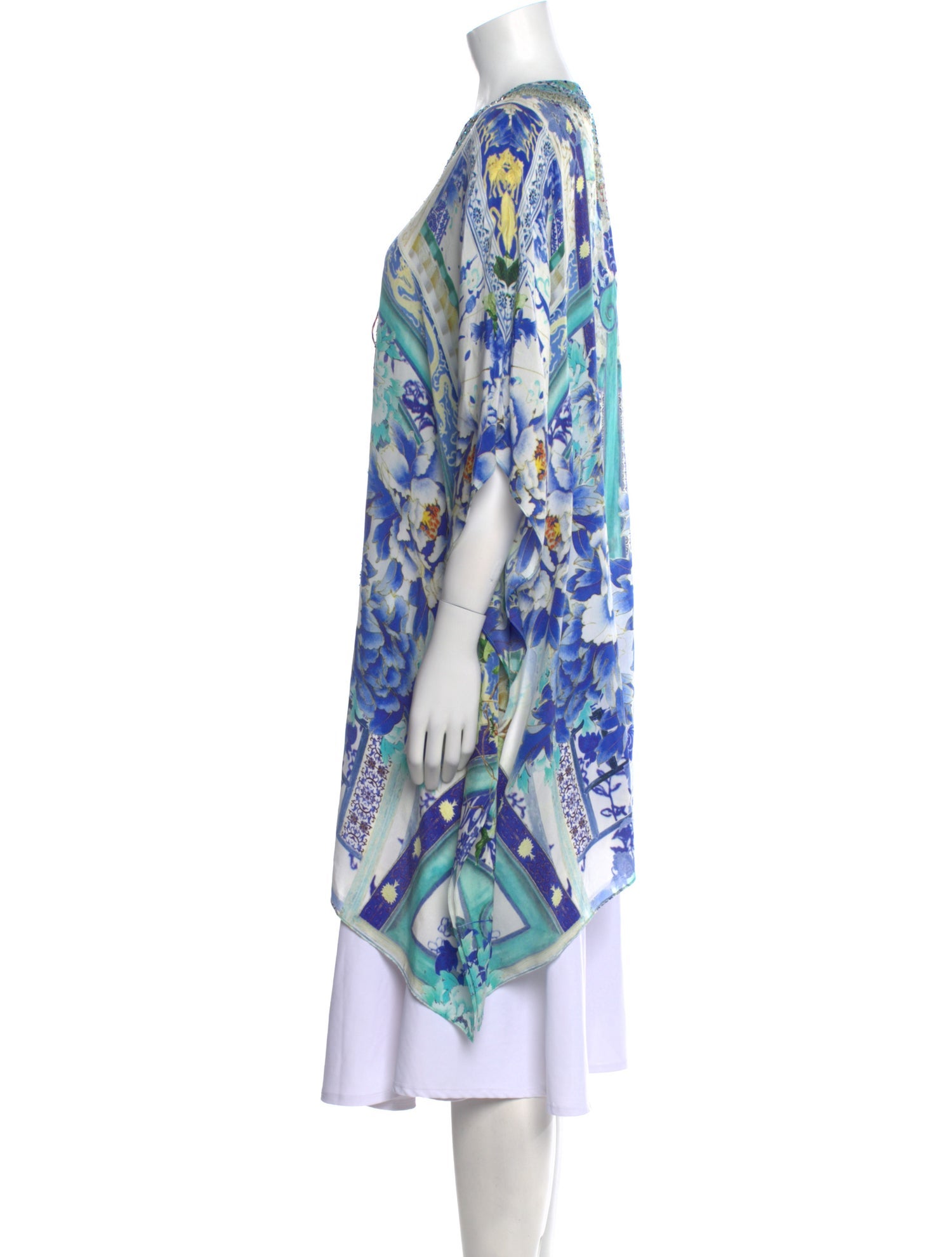 Camilla Silk Printed Tunic w/ Tags