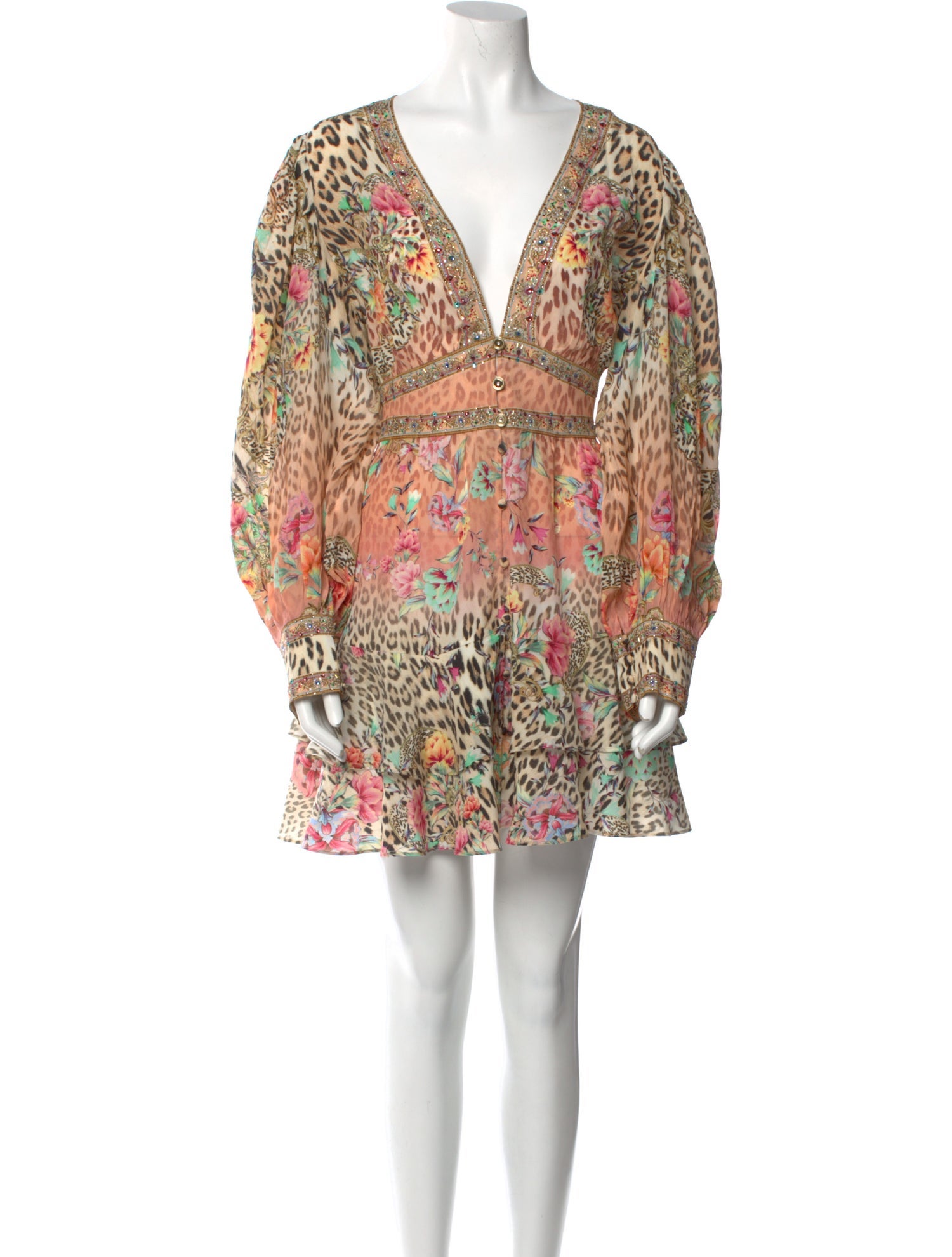 Camilla Silk Mini Dress