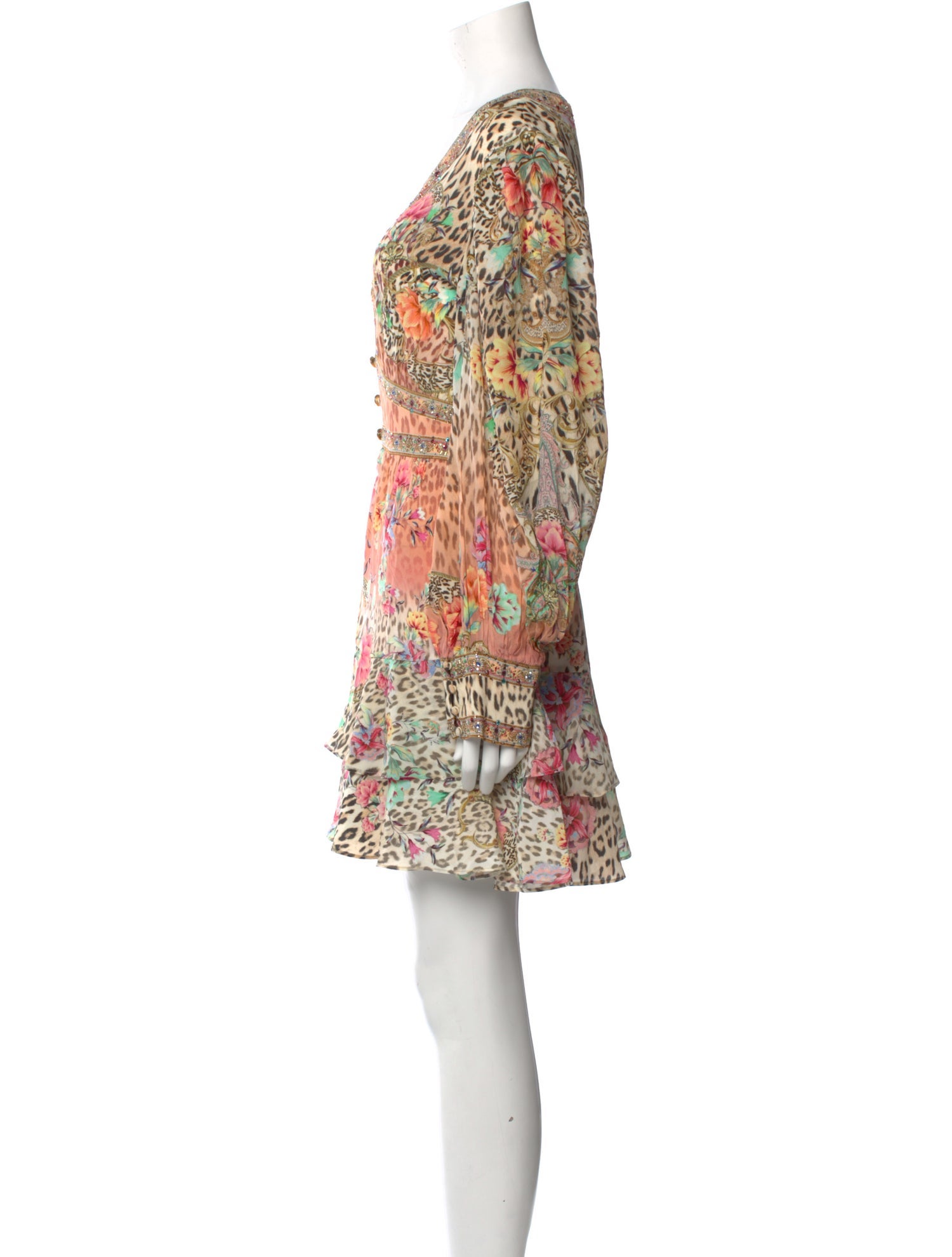 Camilla Silk Mini Dress