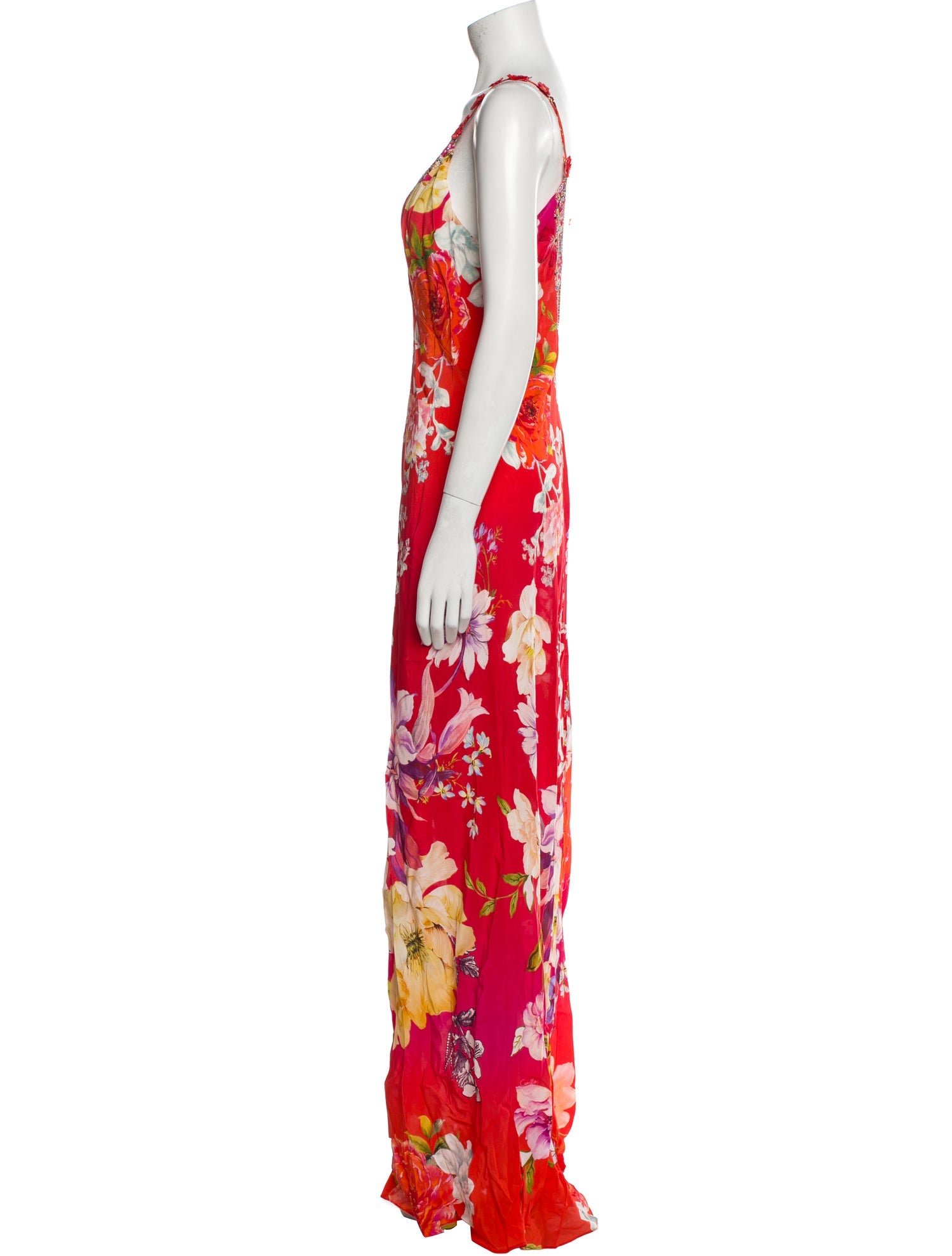 Camilla Silk Long Dress