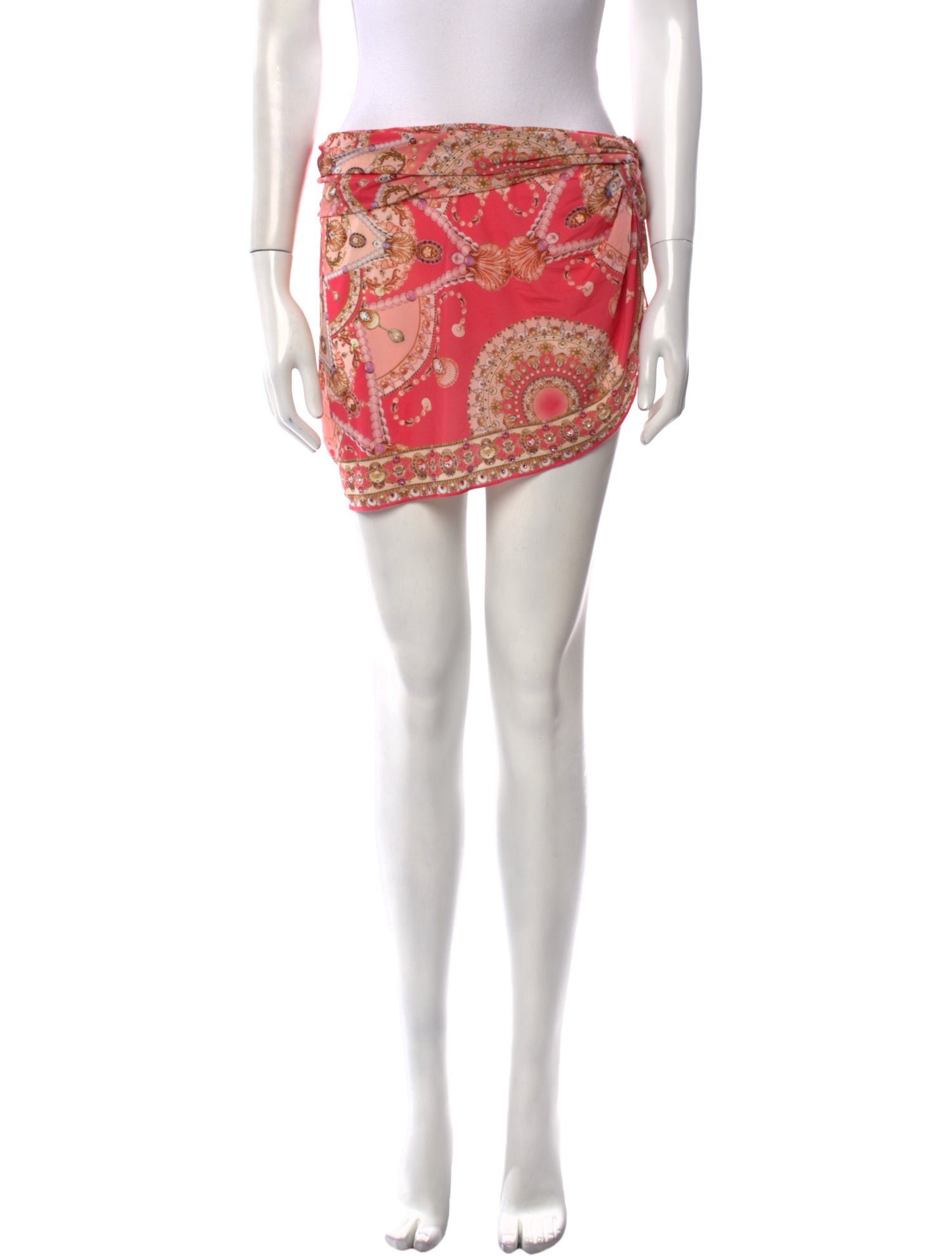 Camilla Printed Mini Skirt w/ Tags