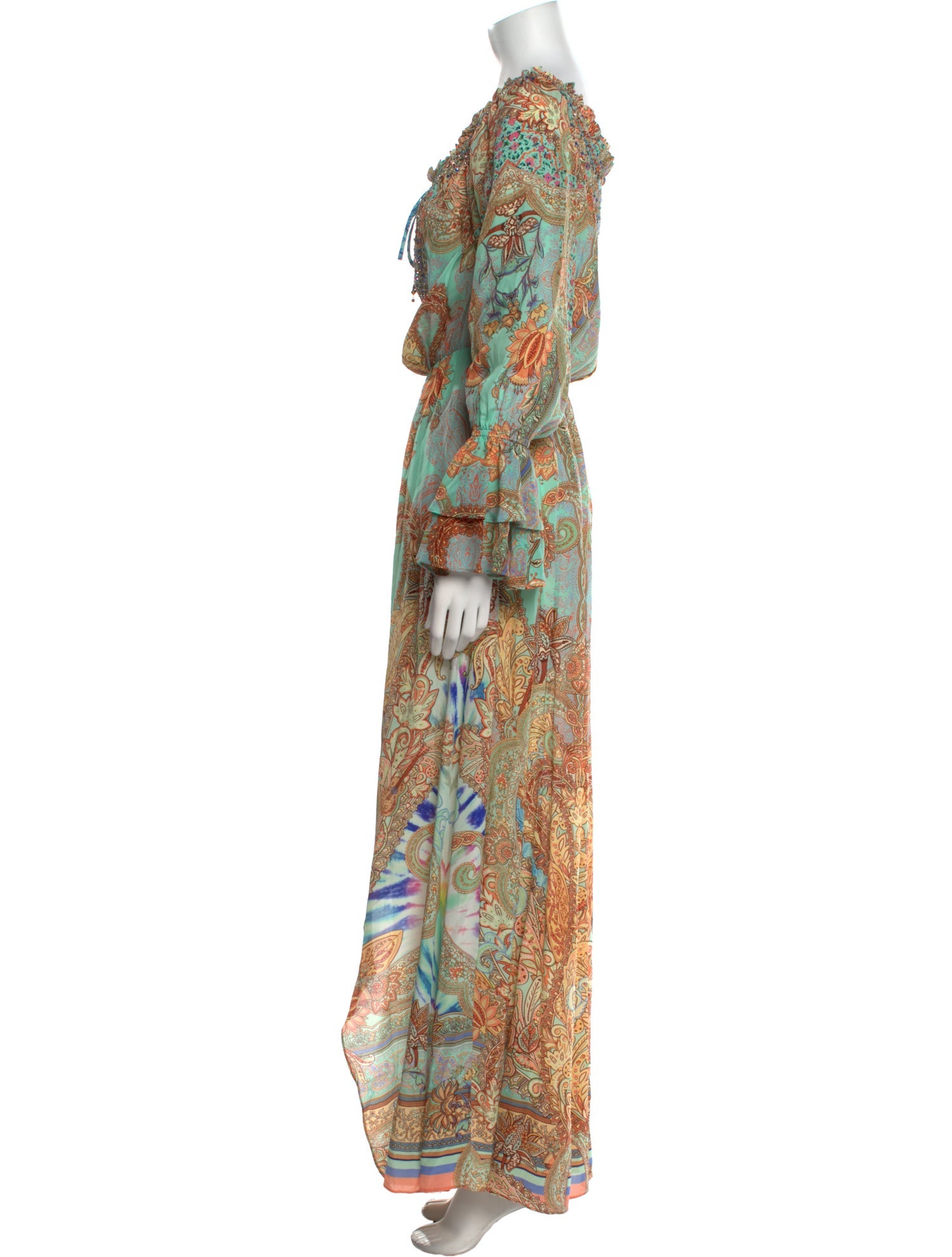 Camilla Silk Long Dress