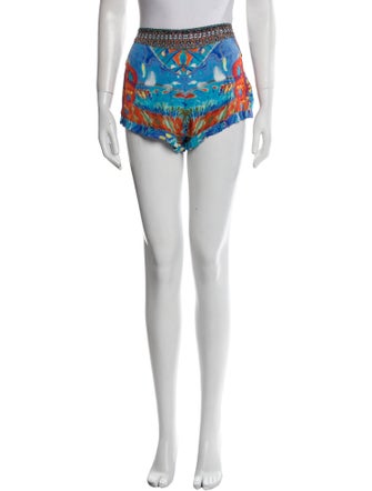 Camilla Silk Mini Shorts