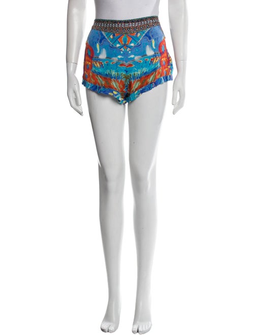 Camilla Silk Mini Shorts