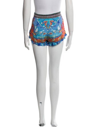 Camilla Silk Mini Shorts