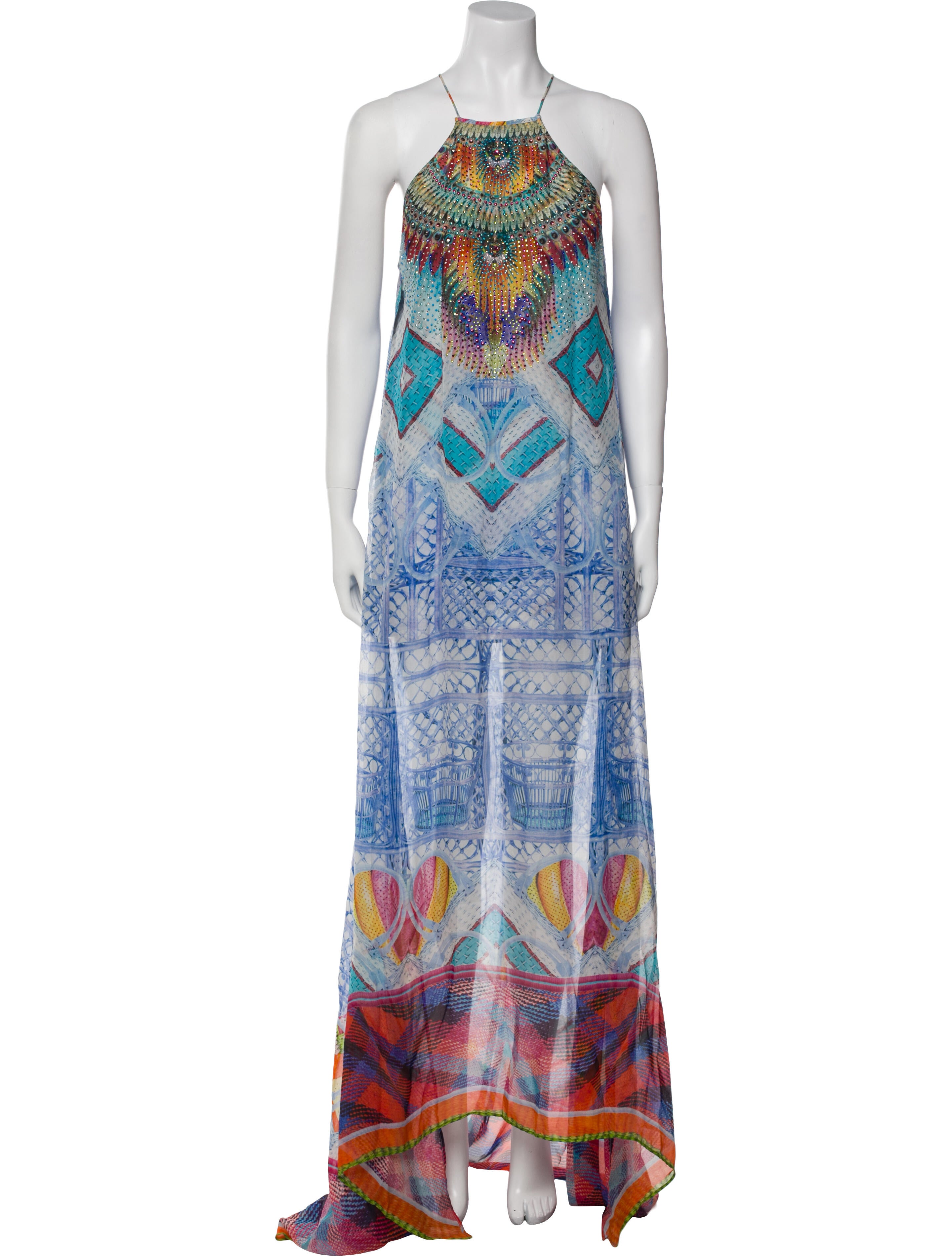 Camilla Printed Long Dress