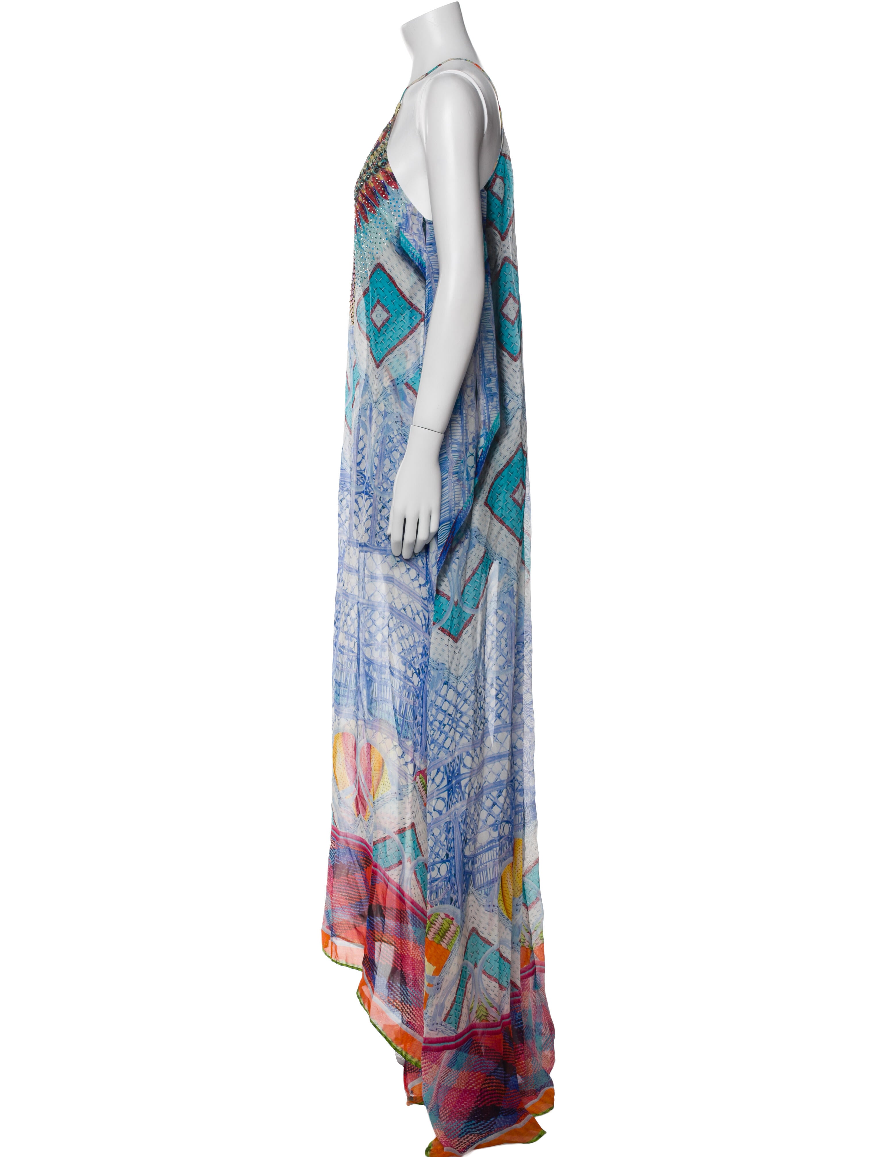 Camilla Printed Long Dress