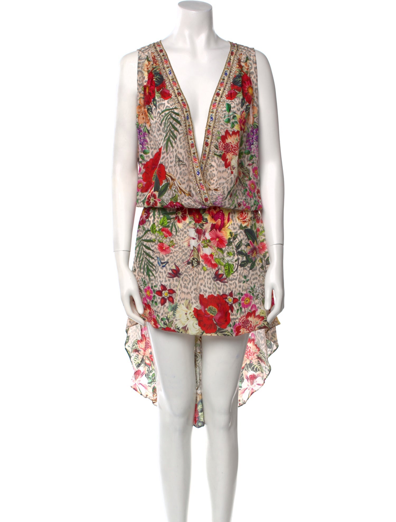 Camilla Silk Midi Length Dress