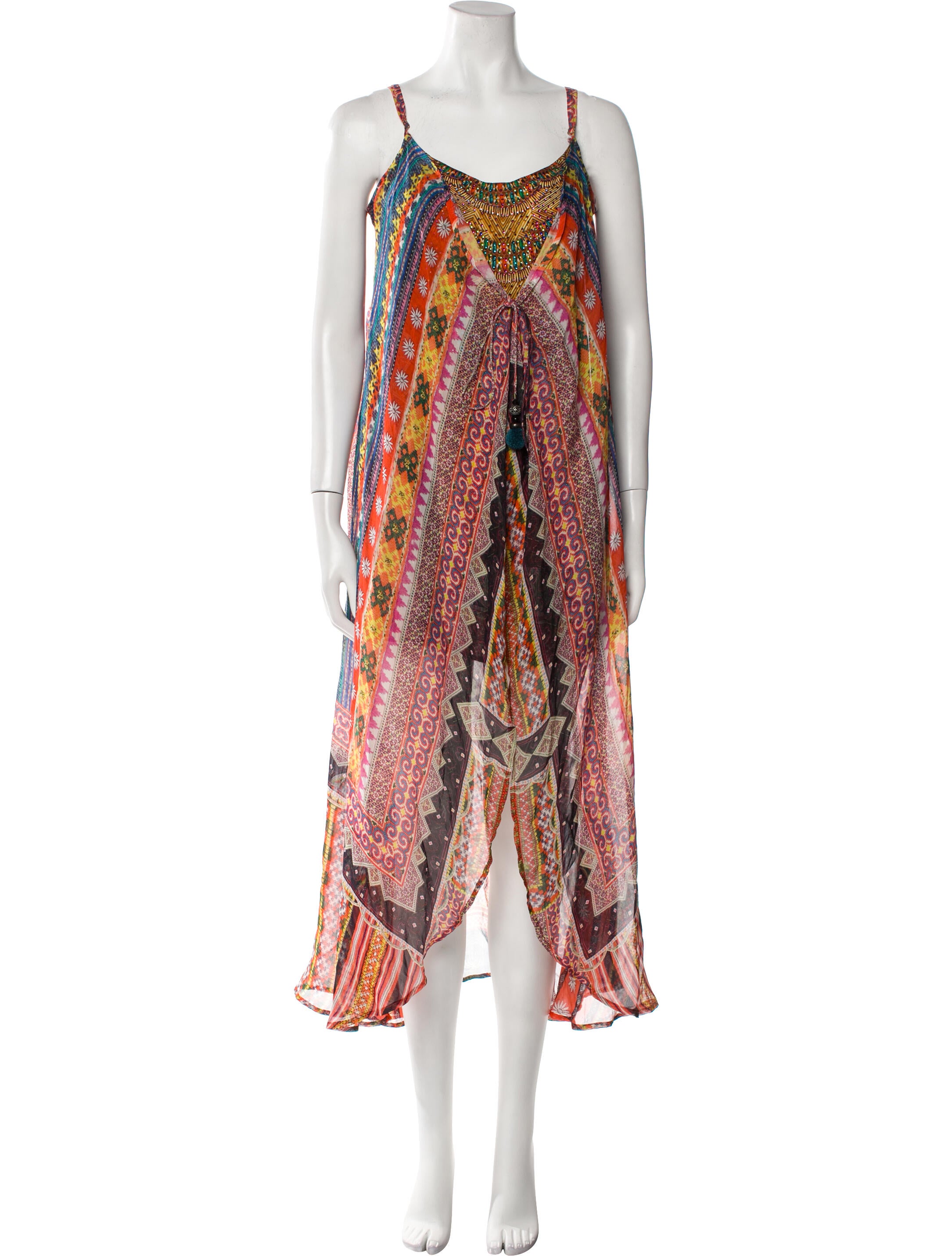 Camilla Silk Printed Tunic