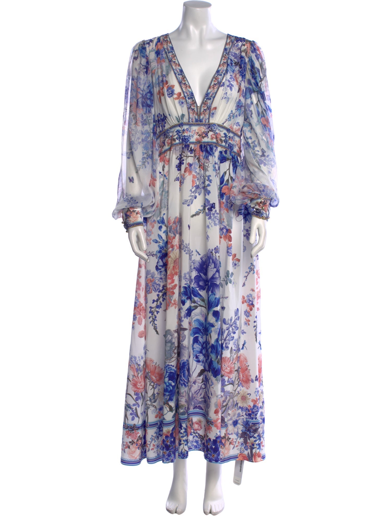 Camilla Silk Long Dress