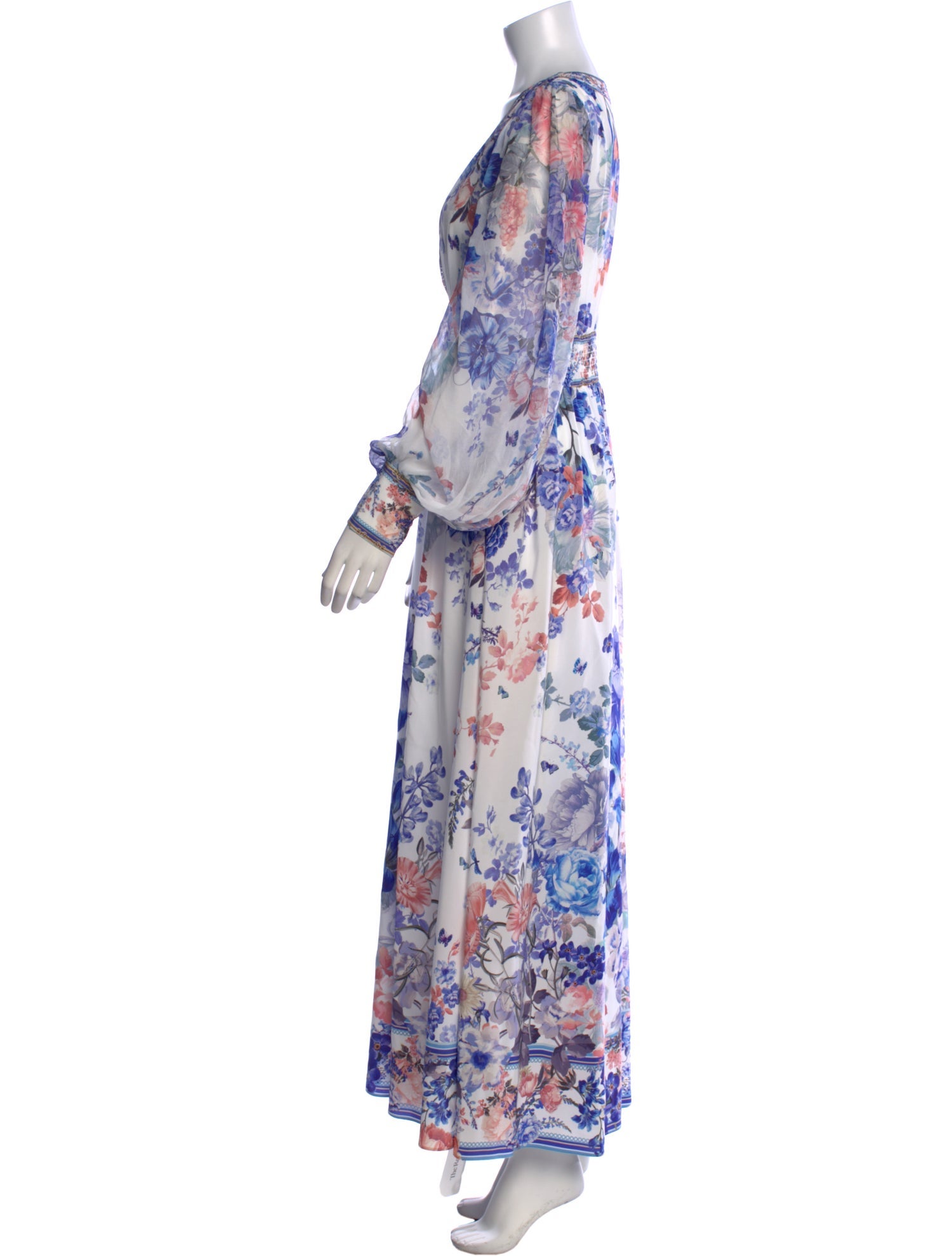Camilla Silk Long Dress
