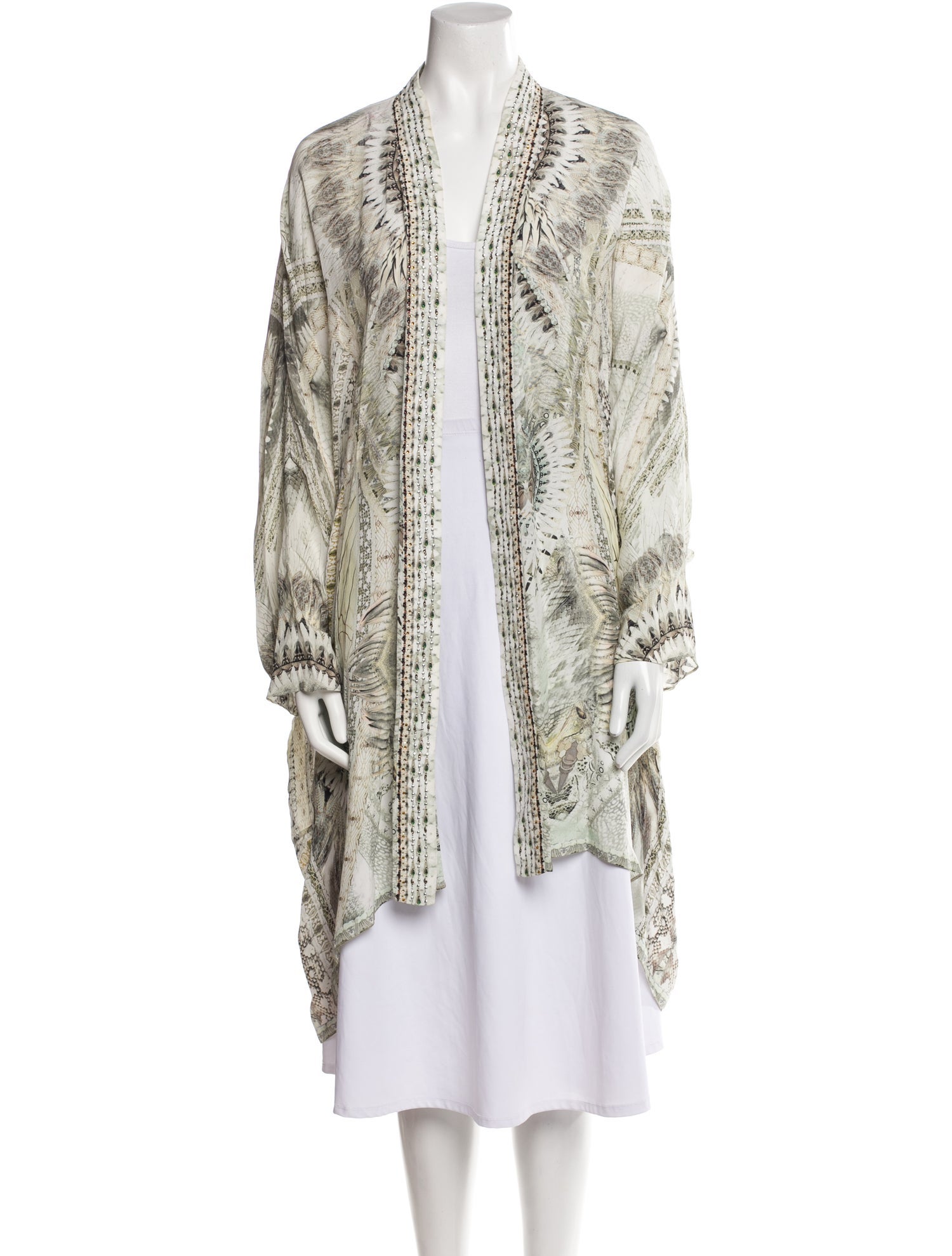 Camilla Silk Printed Robe
