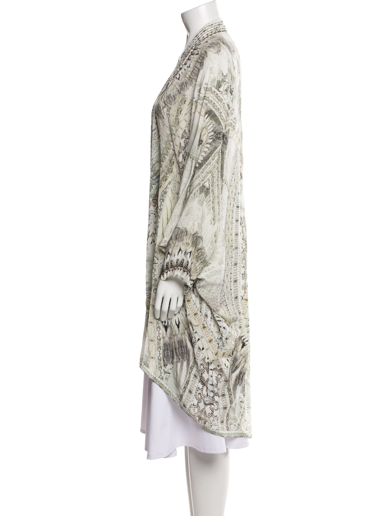 Camilla Silk Printed Robe
