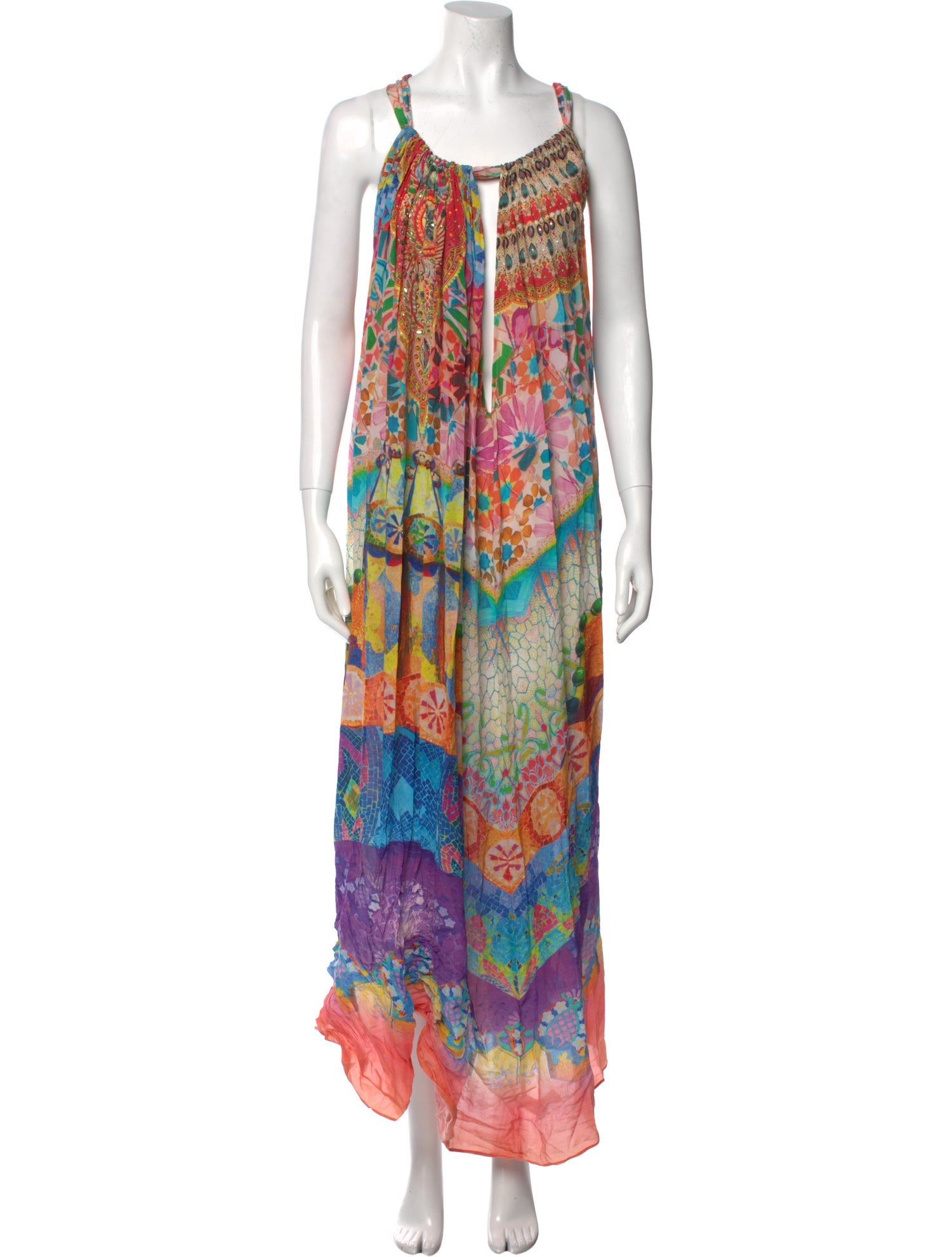 Camilla Silk Long Dress