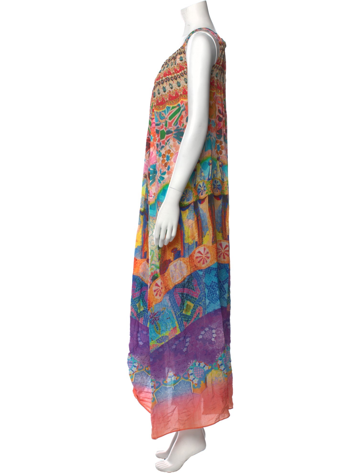 Camilla Silk Long Dress