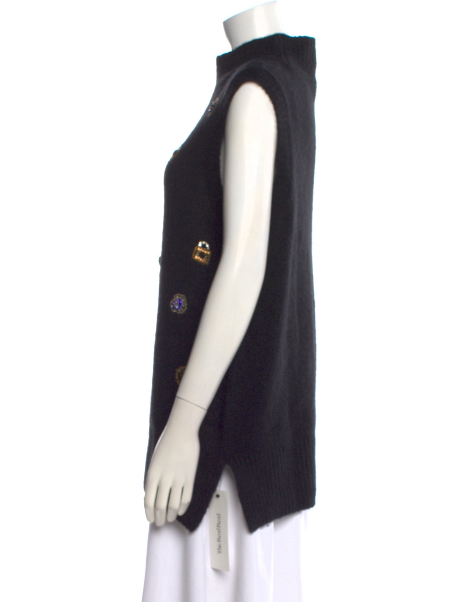 Camilla Printed Turtleneck Sweater w/ Tags