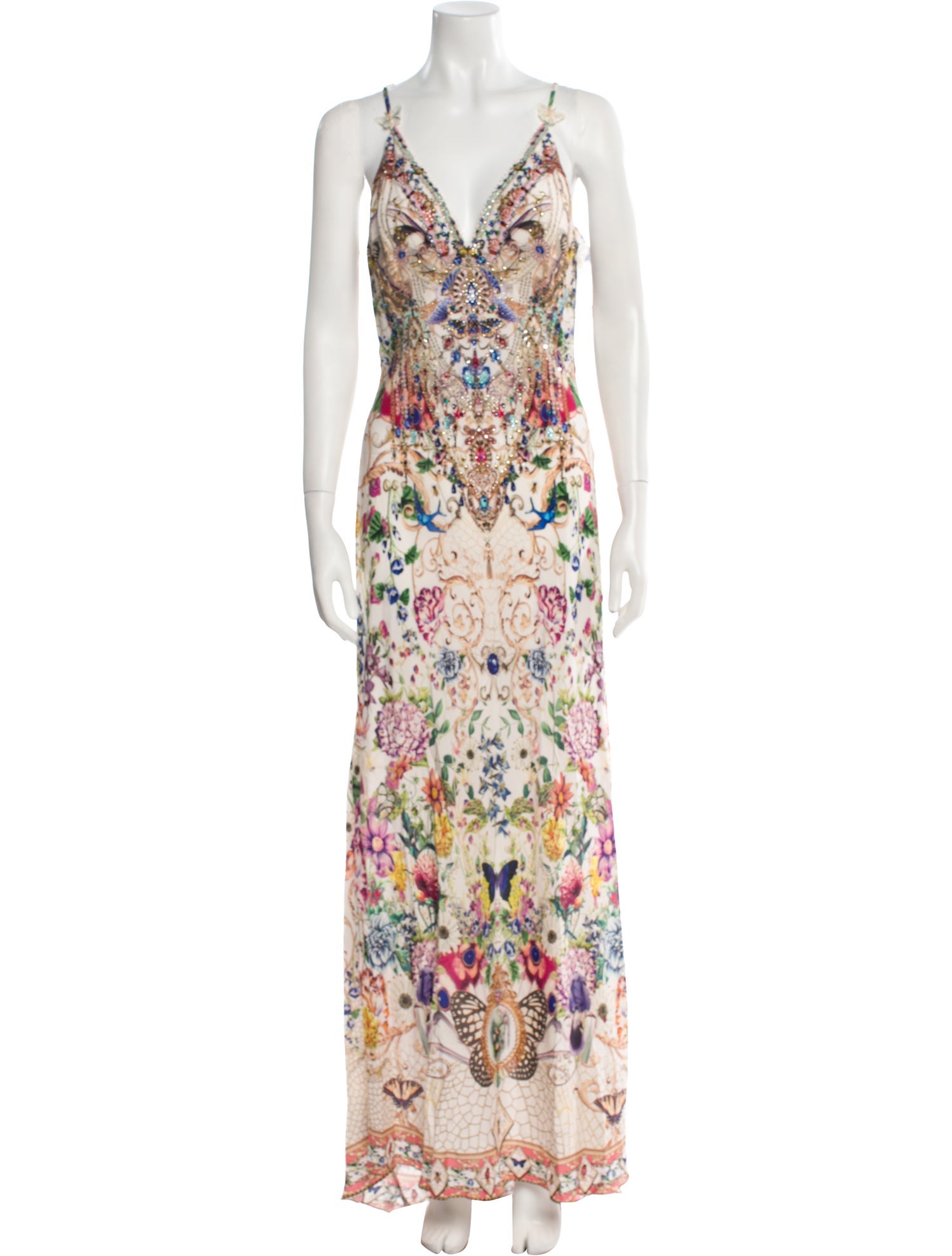 Camilla Silk Long Dress