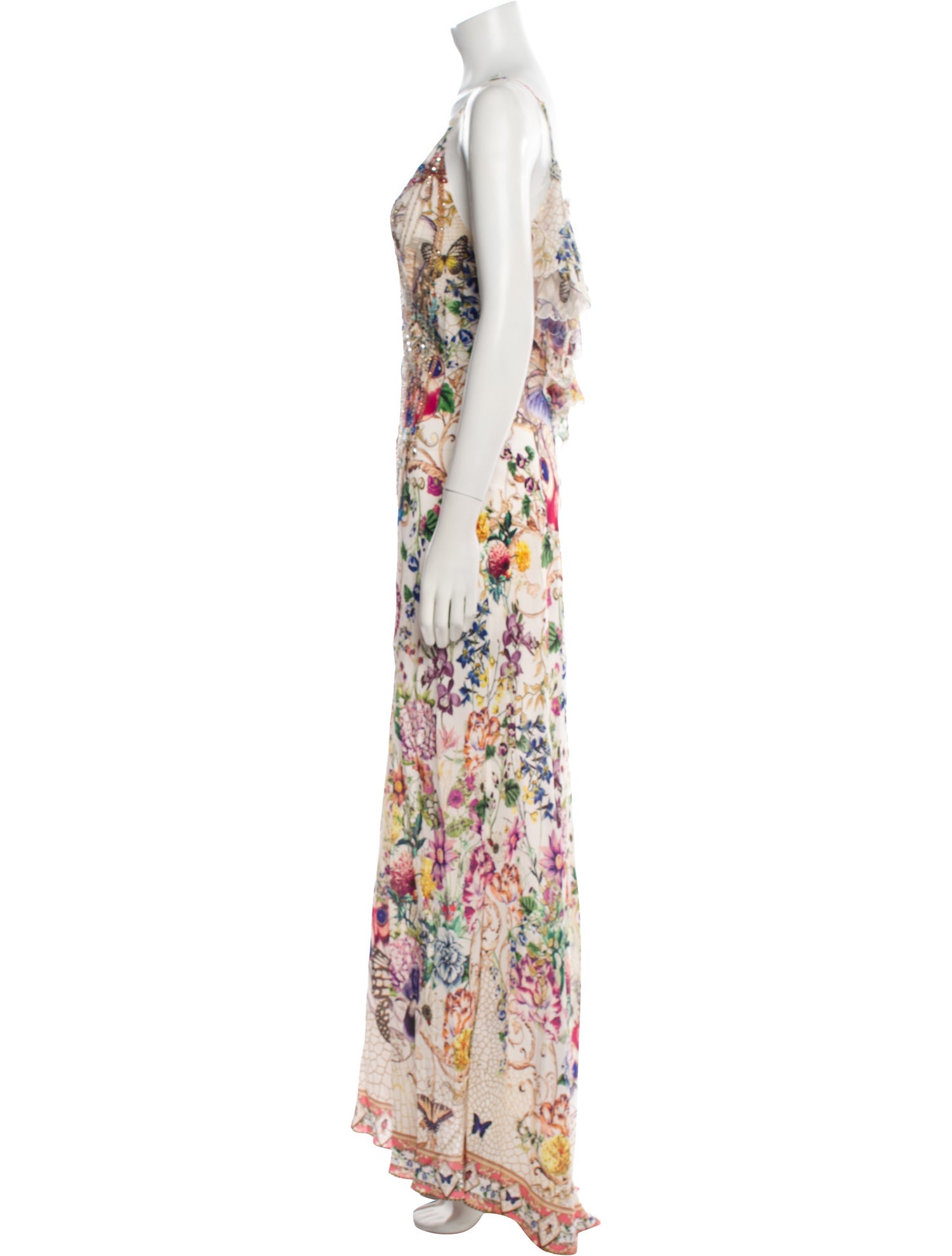 Camilla Silk Long Dress