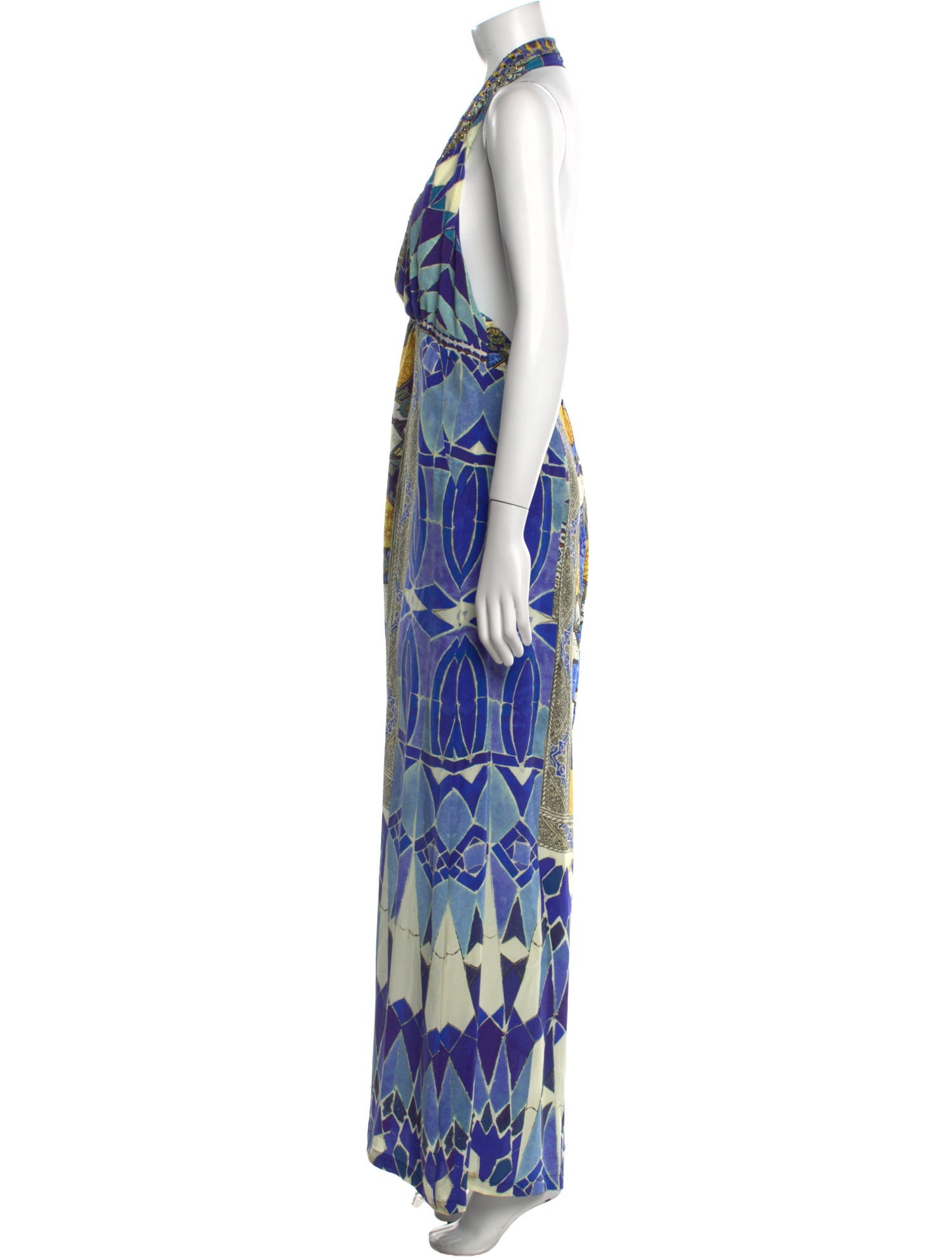 Camilla Silk Printed Jumpsuit