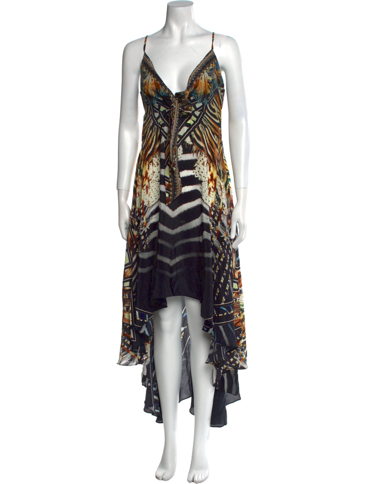 Camilla Silk Long Dress