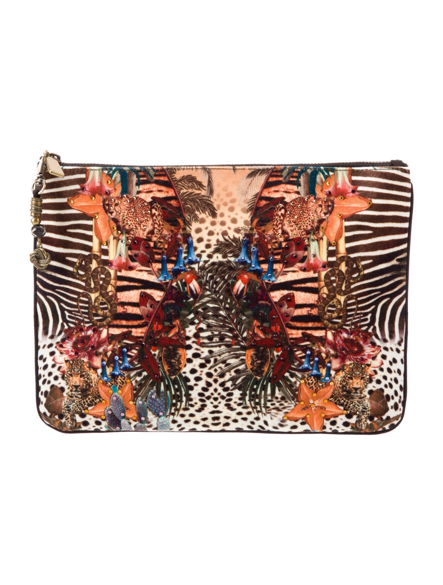 Camilla Canvas Clutch w/ Tags