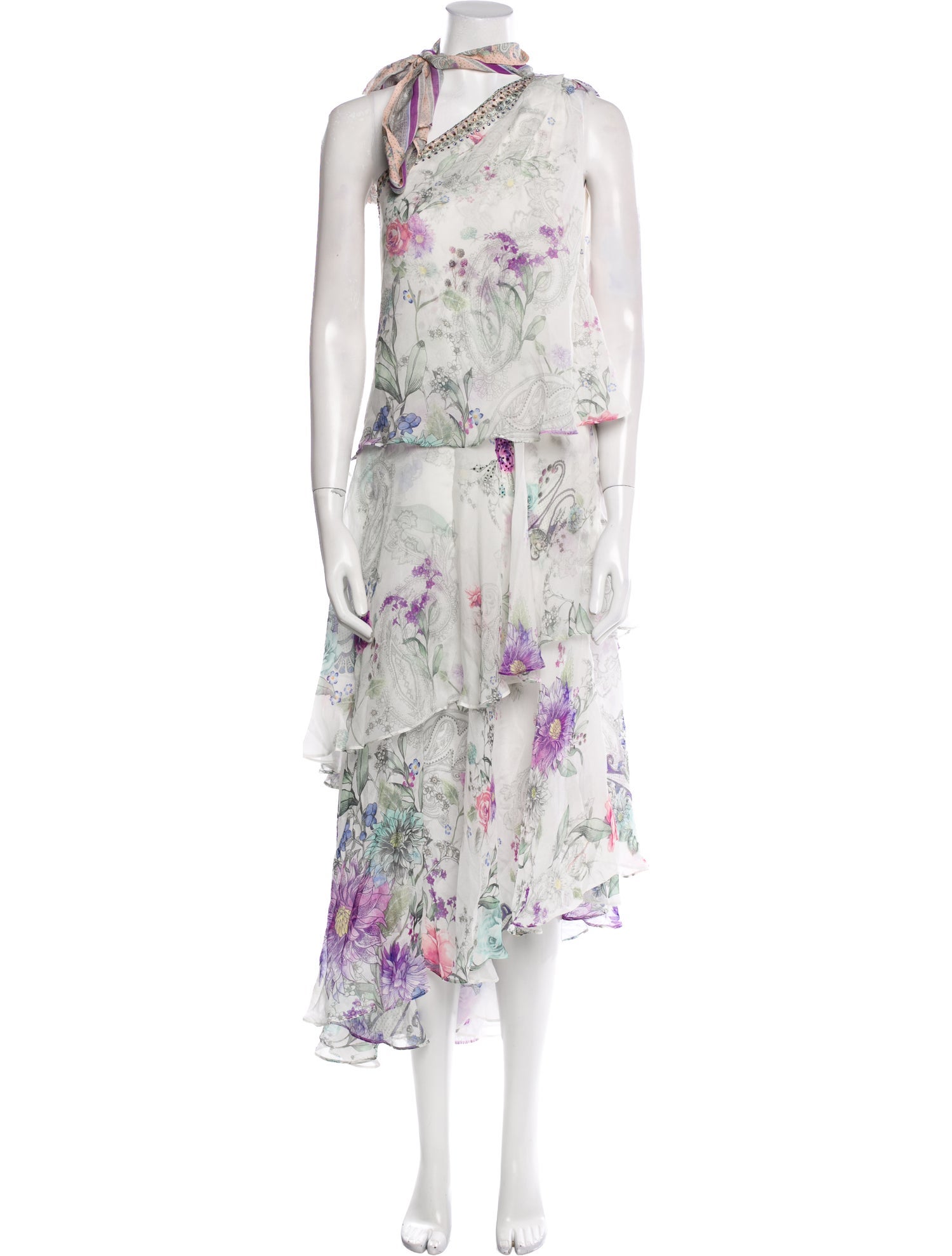 Camilla Silk Long Dress