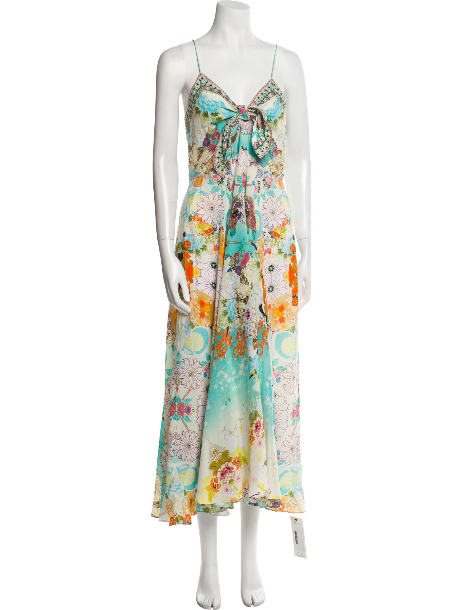 Camilla Silk Long Dress