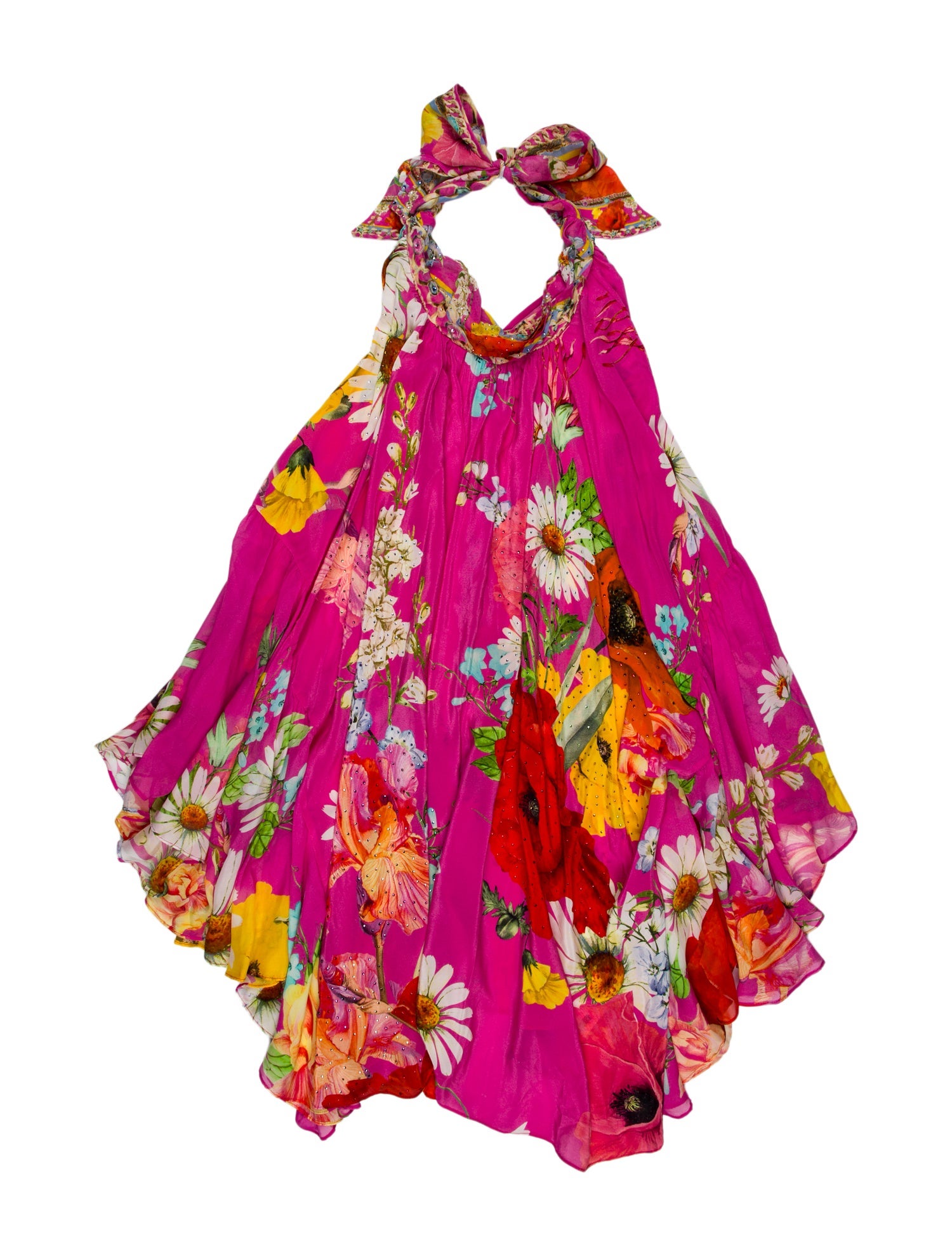 Camilla Silk Midi Length Dress