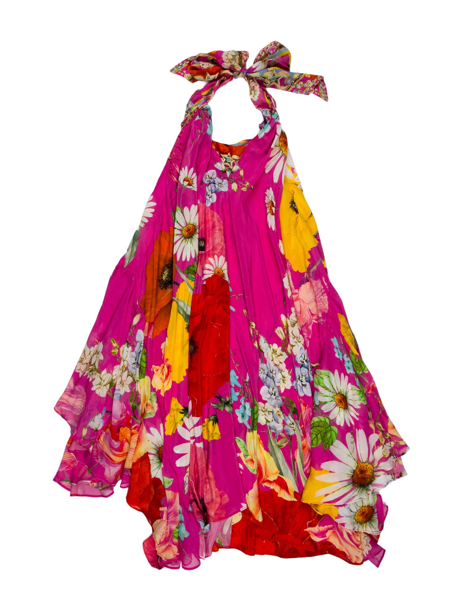 Camilla Silk Midi Length Dress