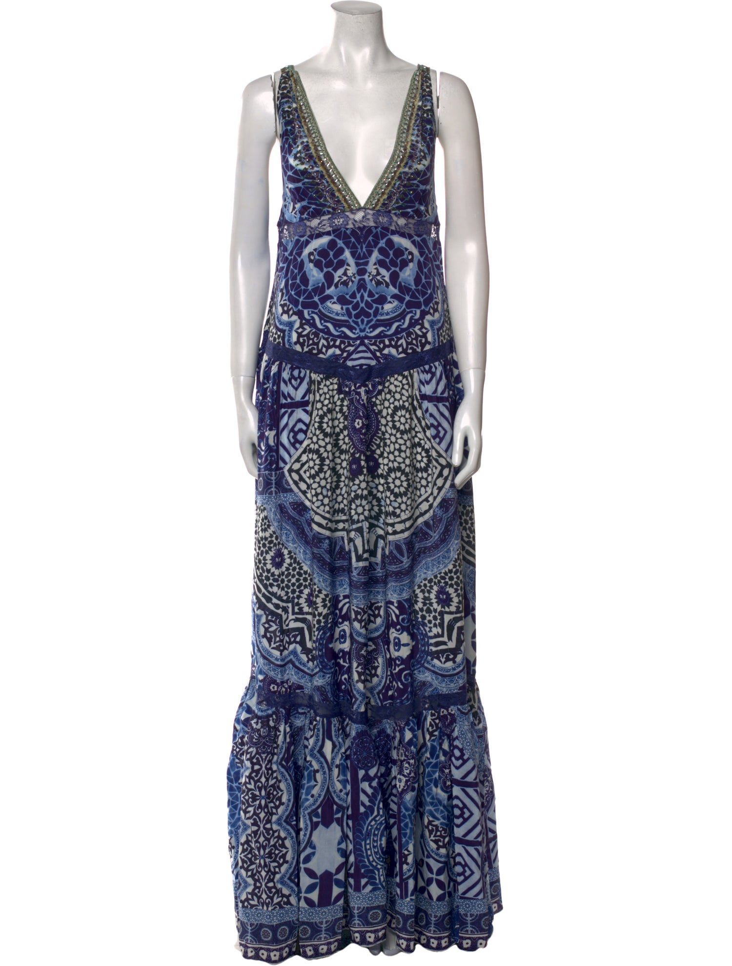 Camilla Silk Long Dress