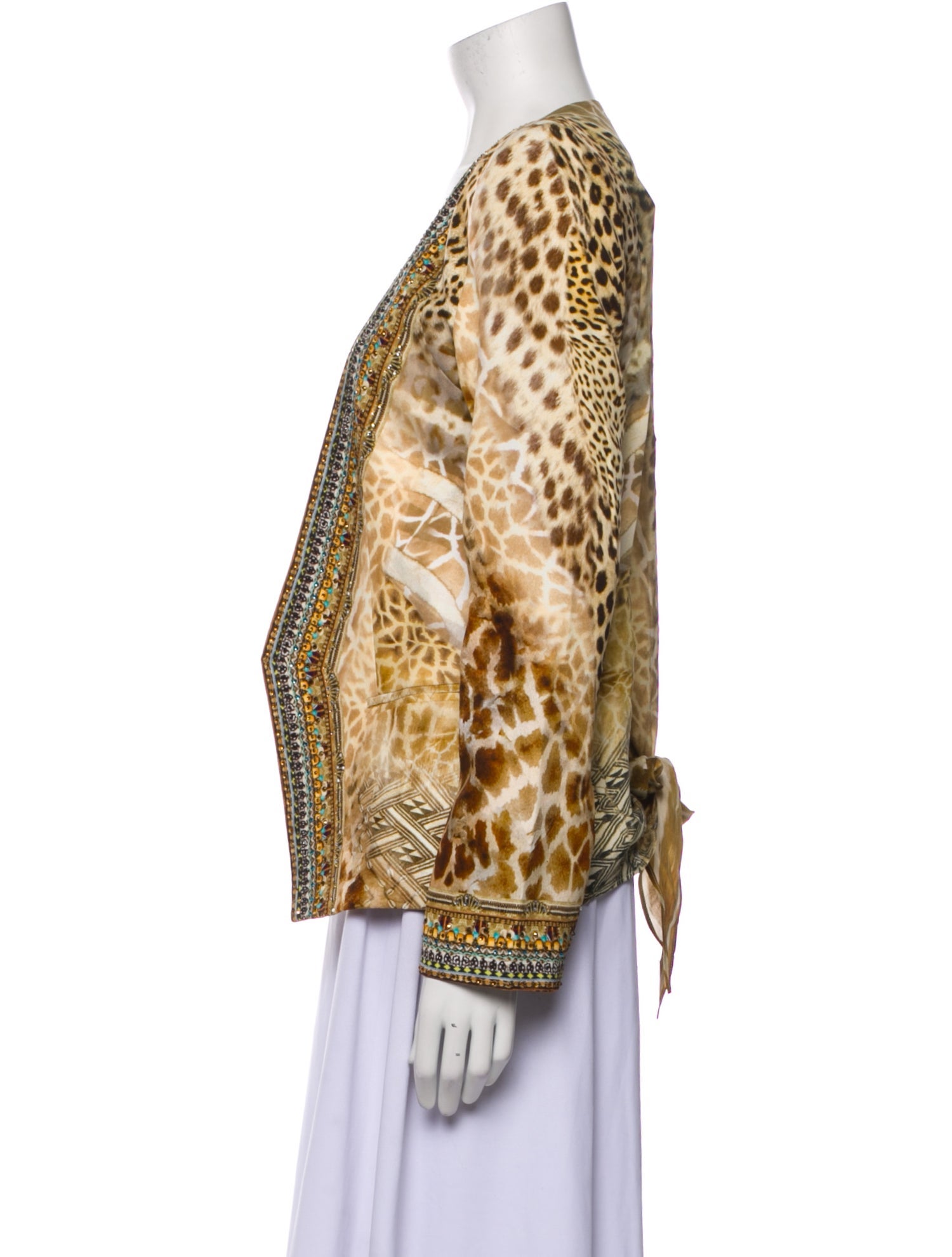 Camilla Animal Print Evening Jacket