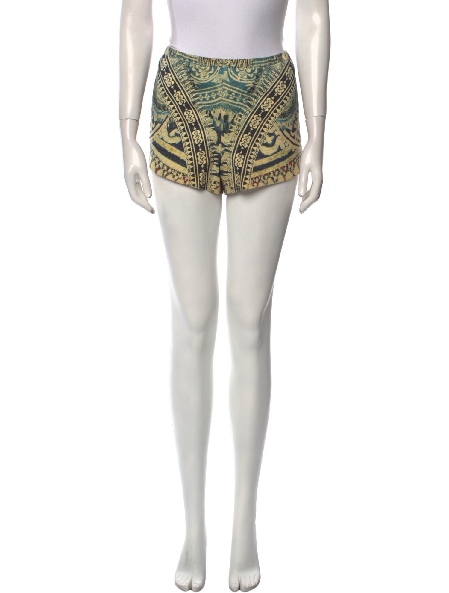 Camilla Suede Mini Shorts