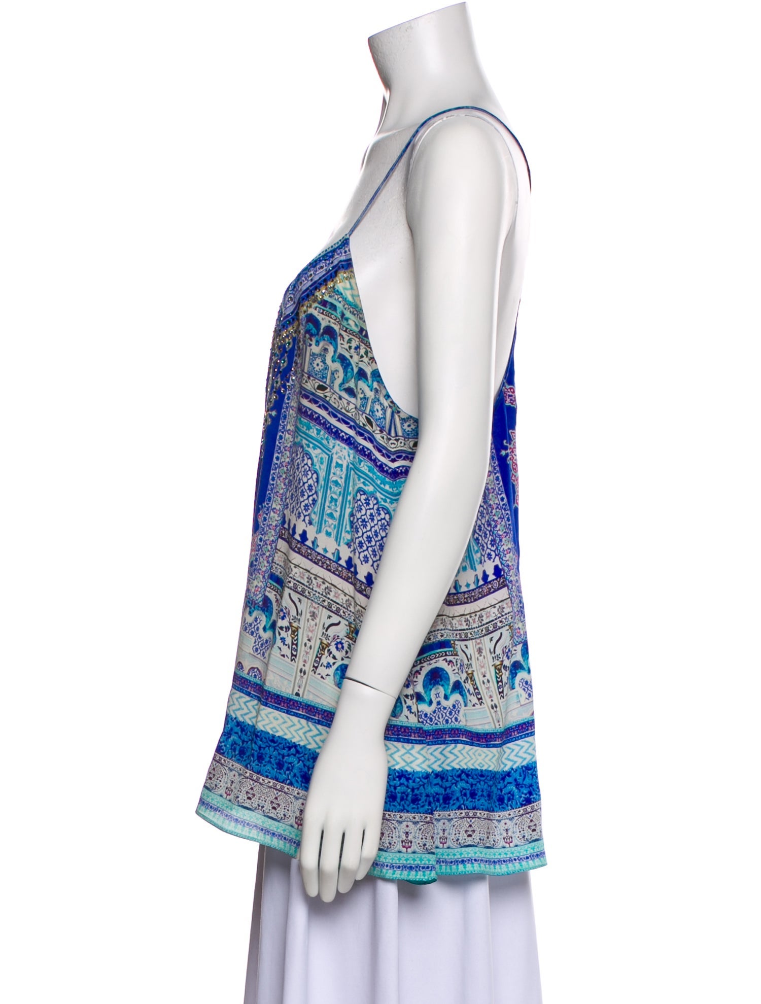 Camilla Silk Printed Tunic