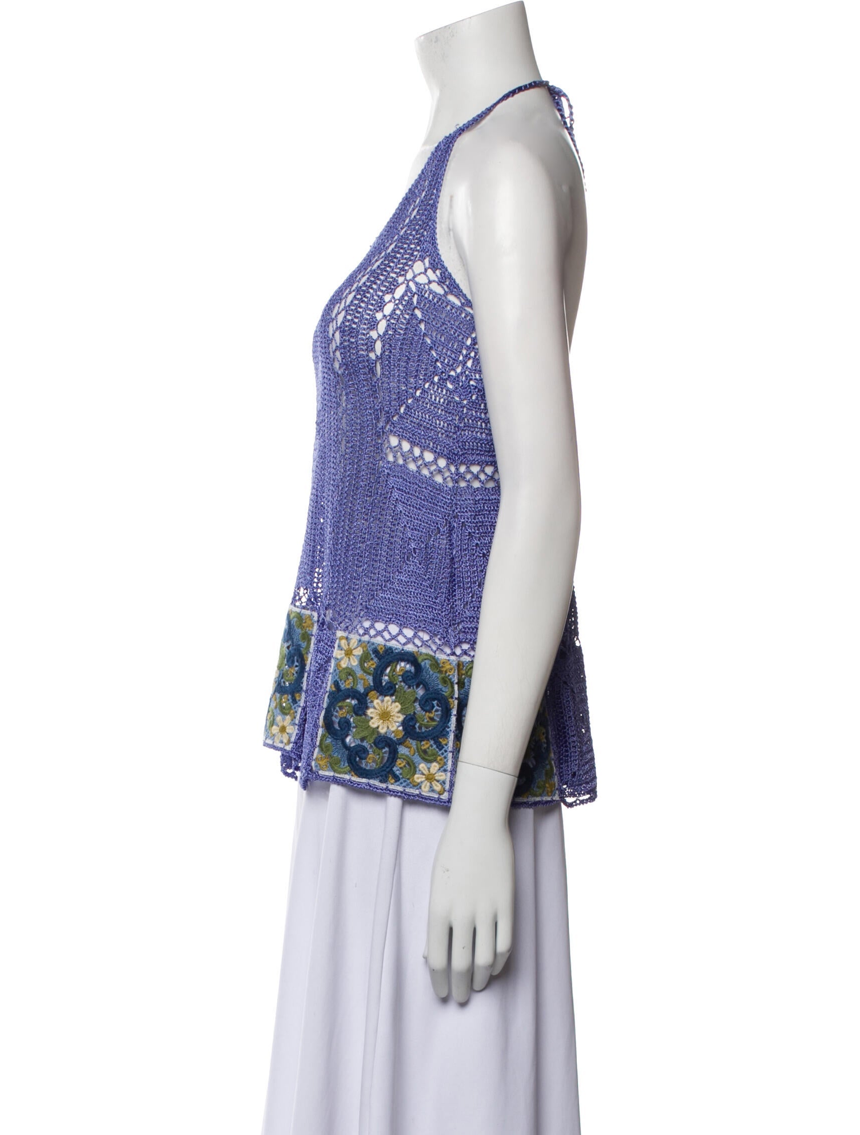 Camilla Printed Halterneck Top