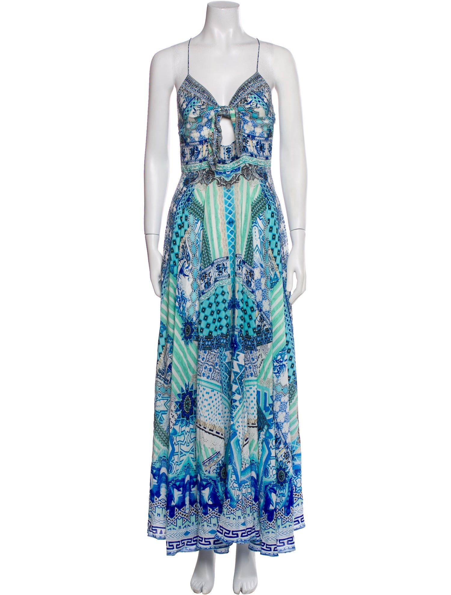 Camilla Silk Long Dress